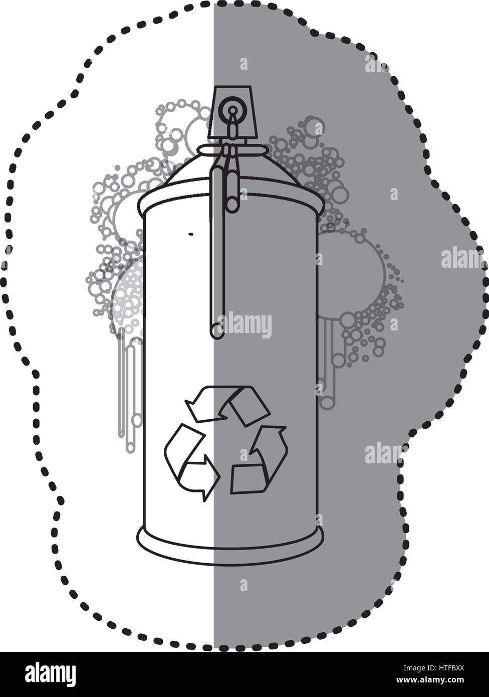 Aerosol sprays recycle hi-res stock photography and images - Alamy