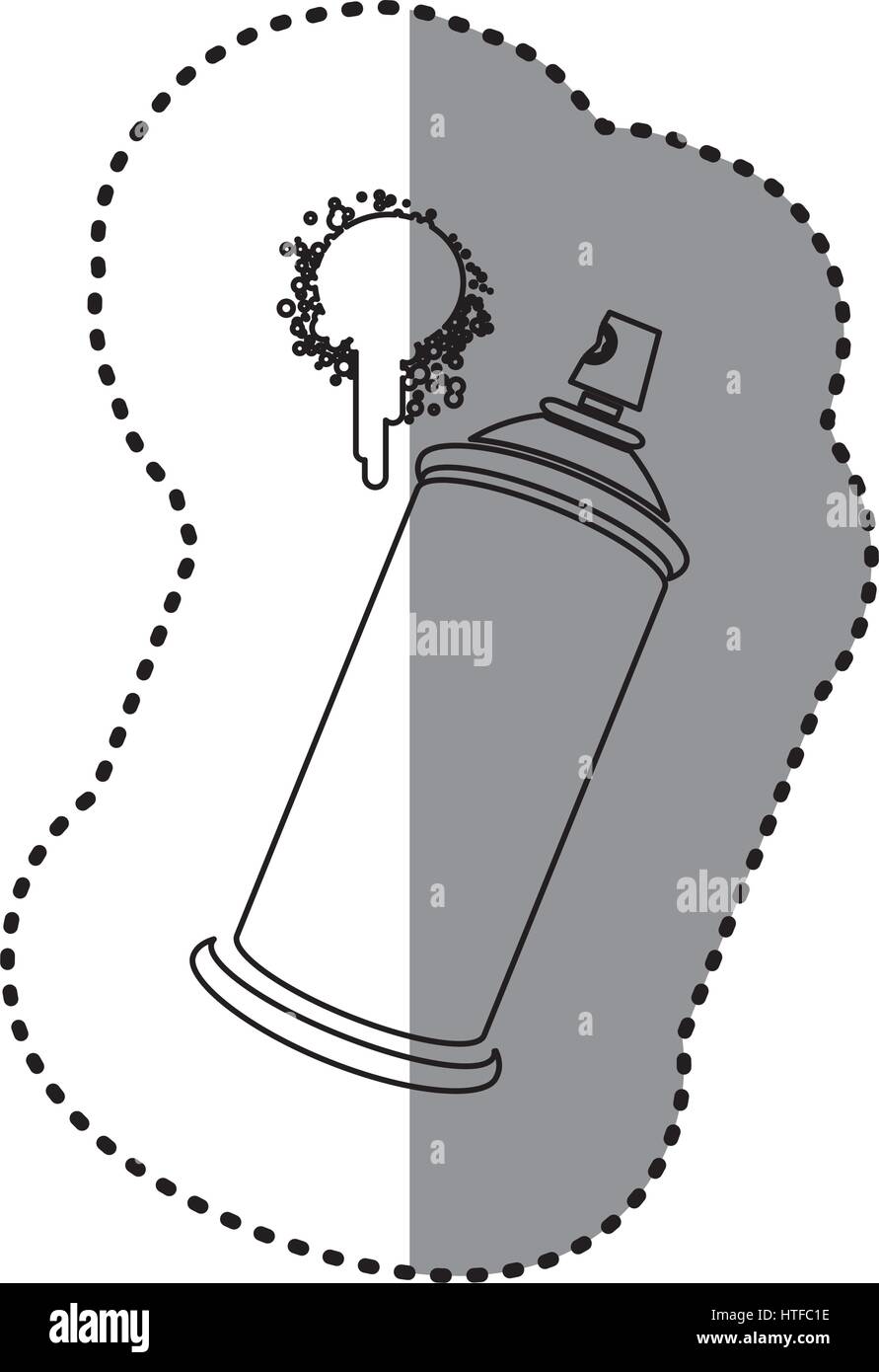 contour aerosol sprays with a stain icon Stock Vector Image & Art - Alamy
