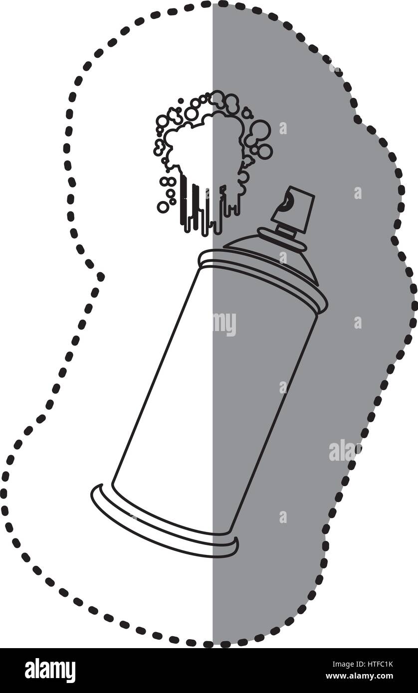 contour aerosol sprays with a stain icon Stock Vector Image & Art - Alamy