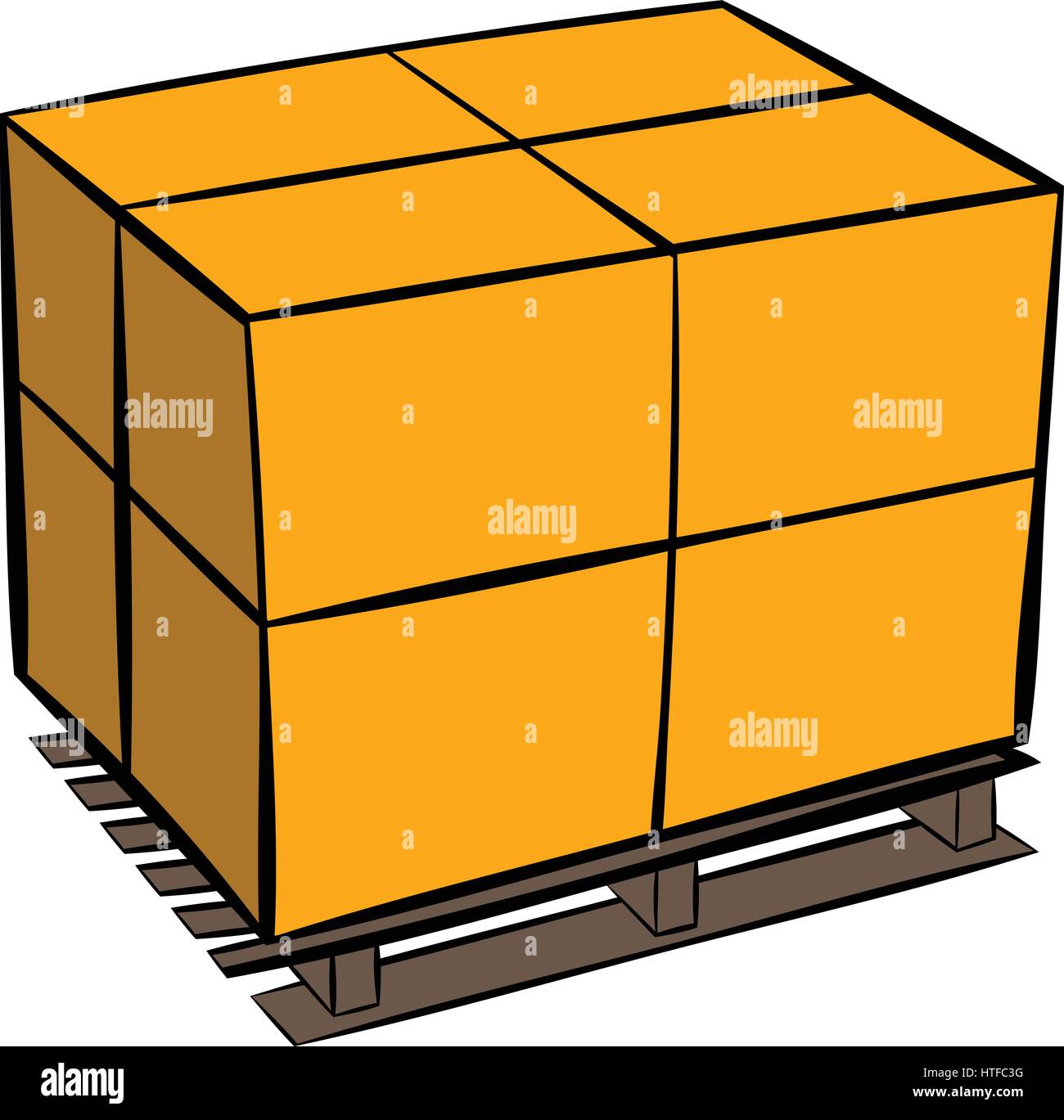 Pallet icon cartoon Stock Vector Image & Art - Alamy