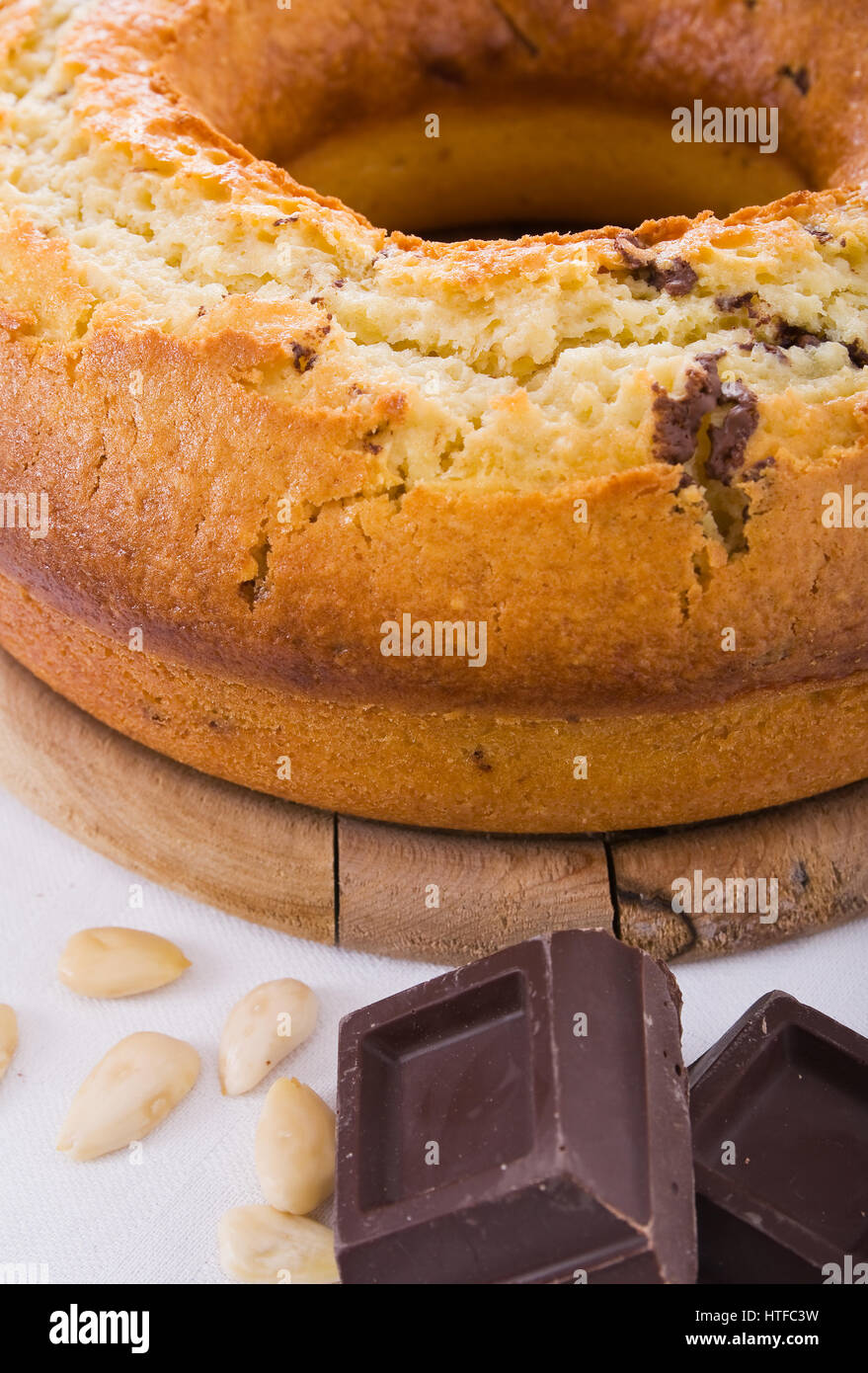 Ringshaped cake Stock Photo Alamy