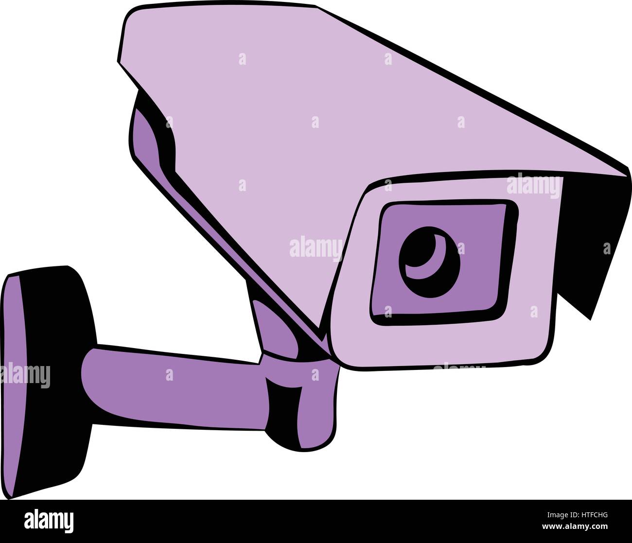 Security Camera Icon Cartoon Stock Photos & Security Camera Icon