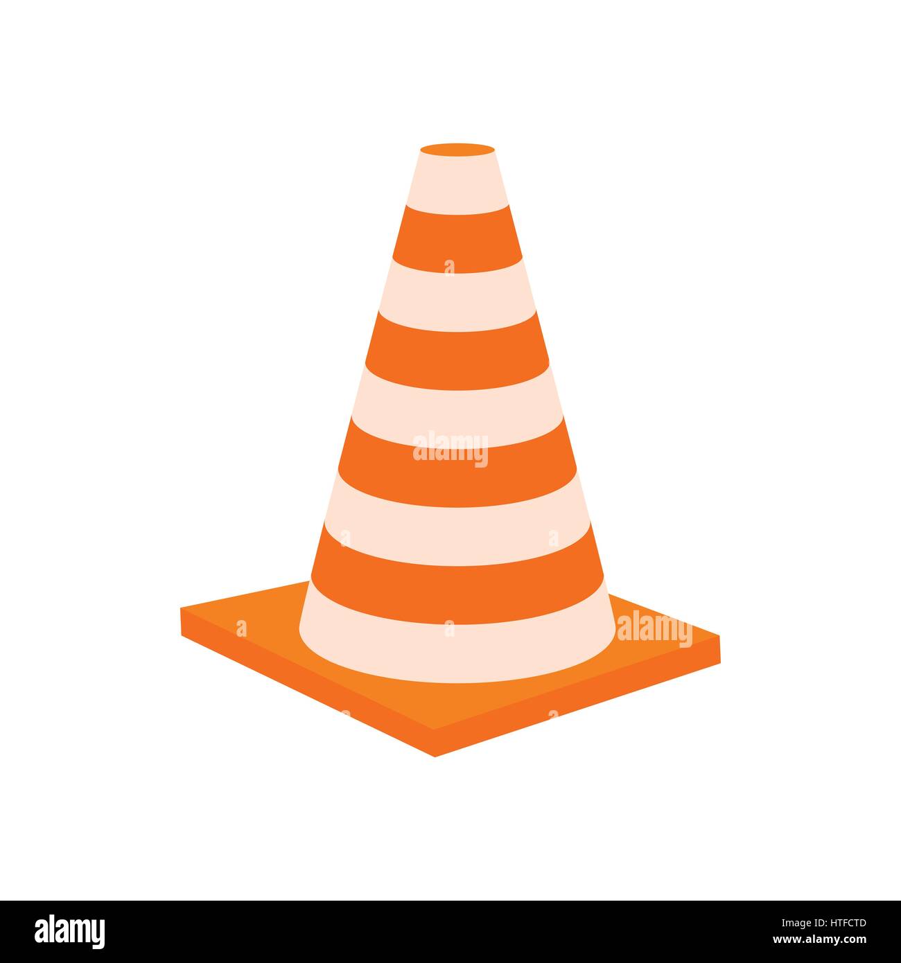 Traffic cone icon, cartoon styl Stock Vector Image & Art Alamy