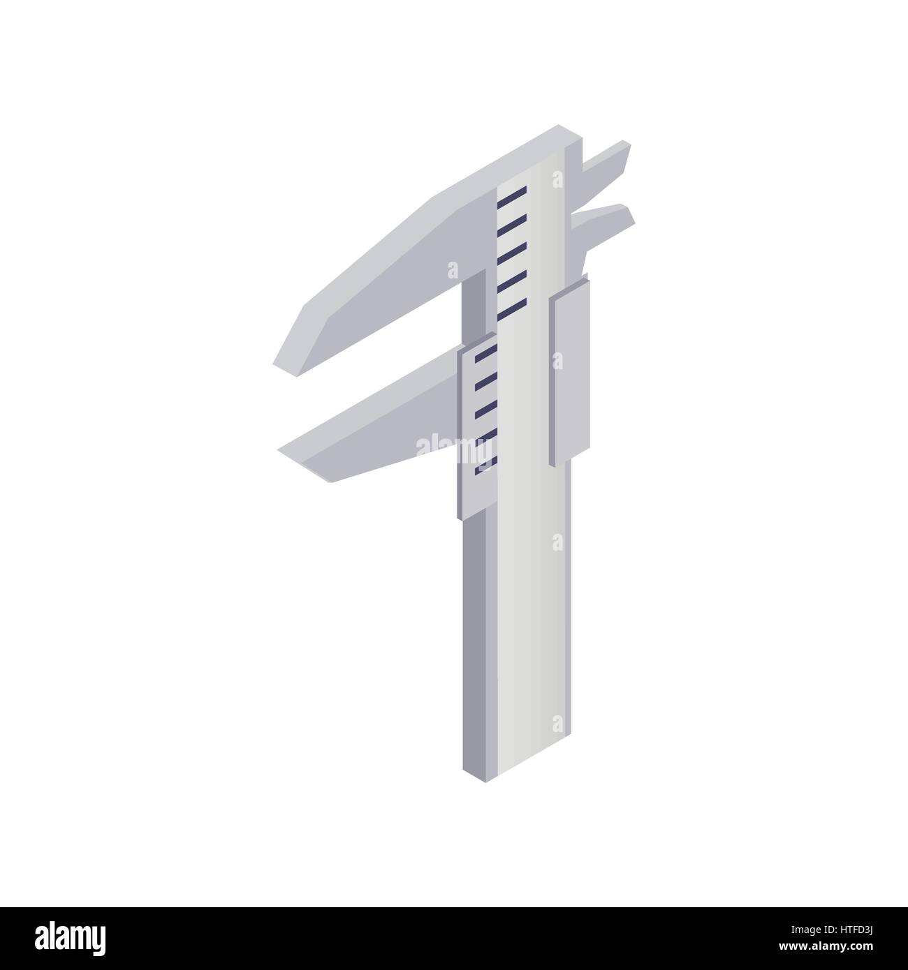 Calipers measure Stock Vector Images - Alamy