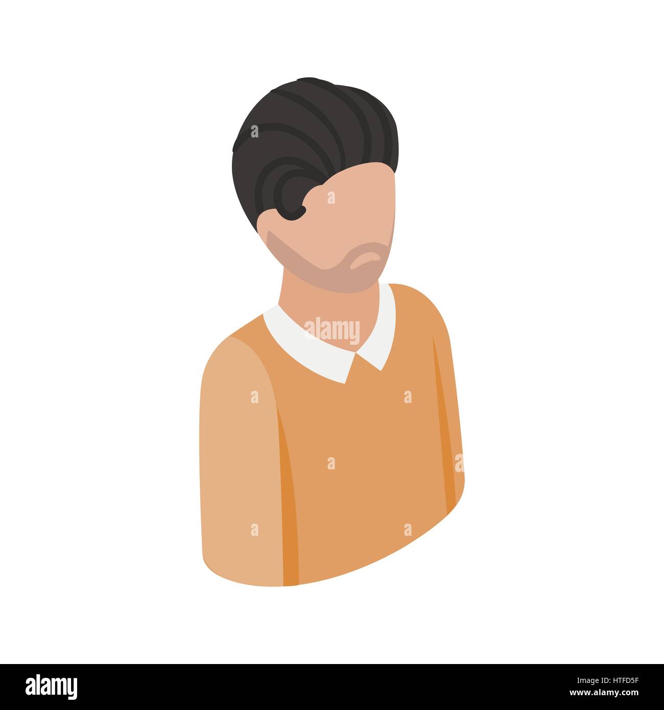 Man in pullover icon, isometric 3d style Stock Vector Image & Art - Alamy