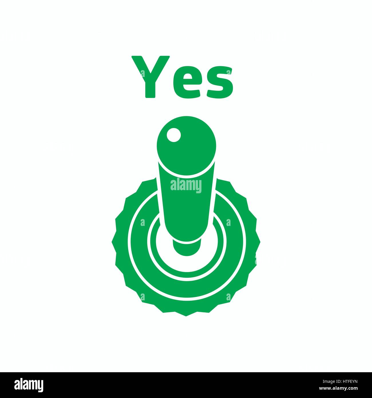 Toggle switch button icon, simple style Stock Vector Image & Art Alamy