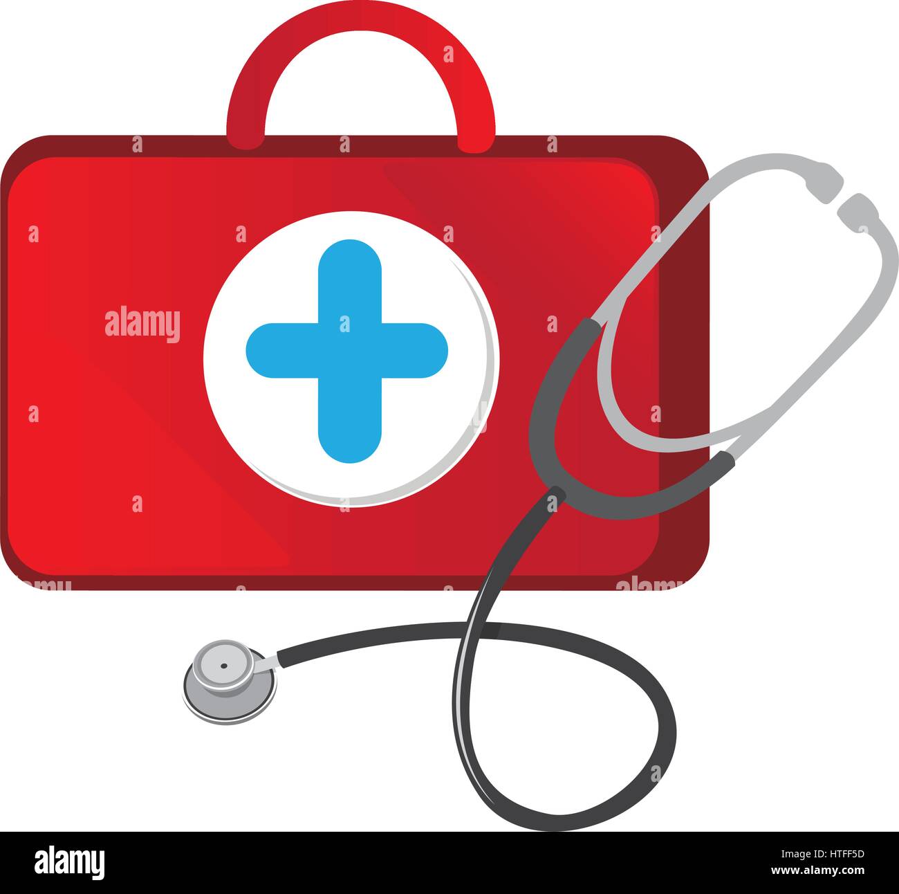 Red health care caduceus symbol hi-res stock photography and images - Alamy