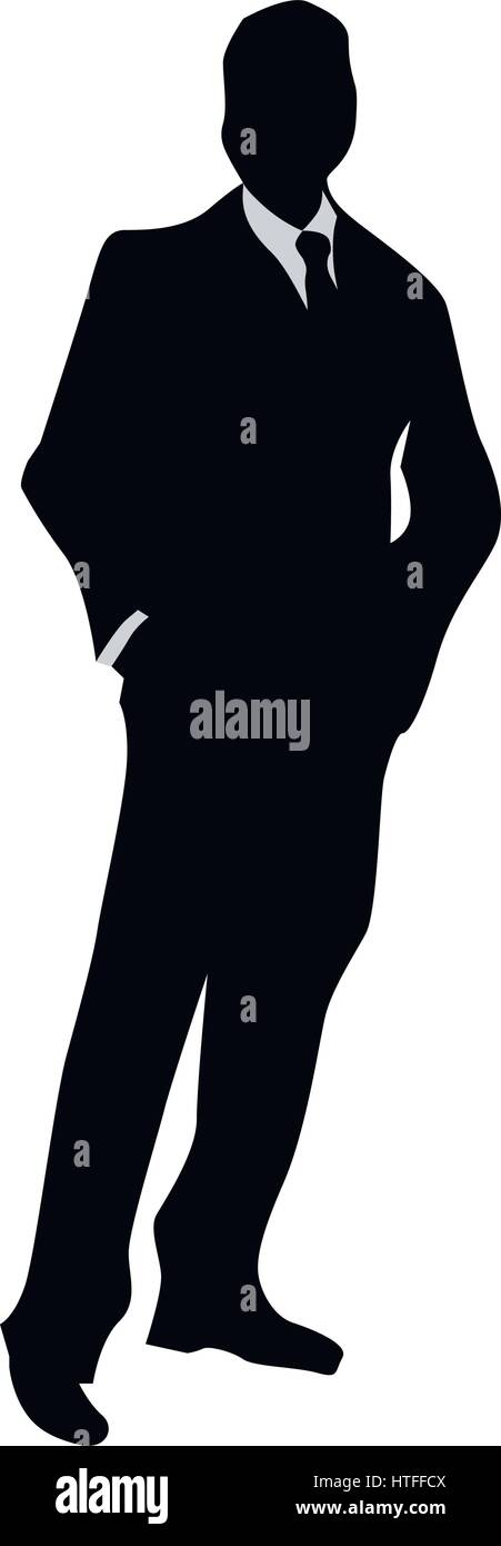 Business people silhouette Stock Vector Image & Art - Alamy