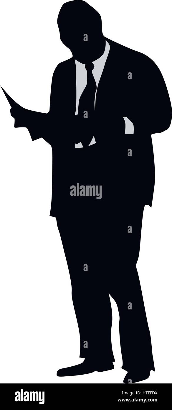 Business people silhouette Stock Vector Image & Art - Alamy