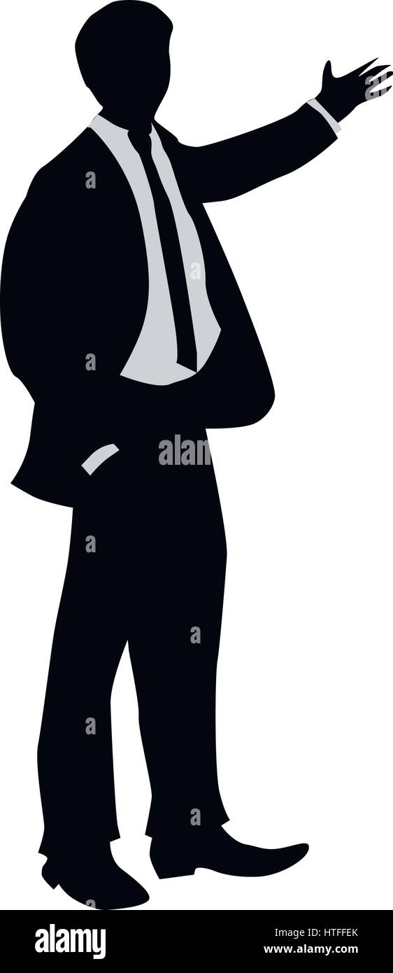 Business people silhouette Stock Vector Image & Art - Alamy