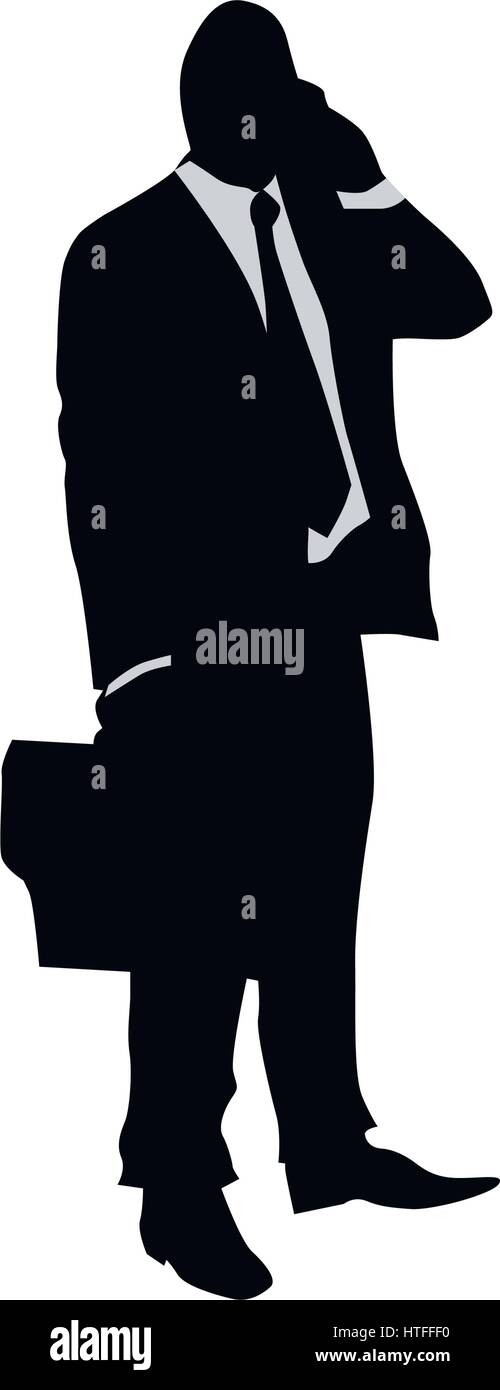 Business people silhouette Stock Vector Image & Art - Alamy