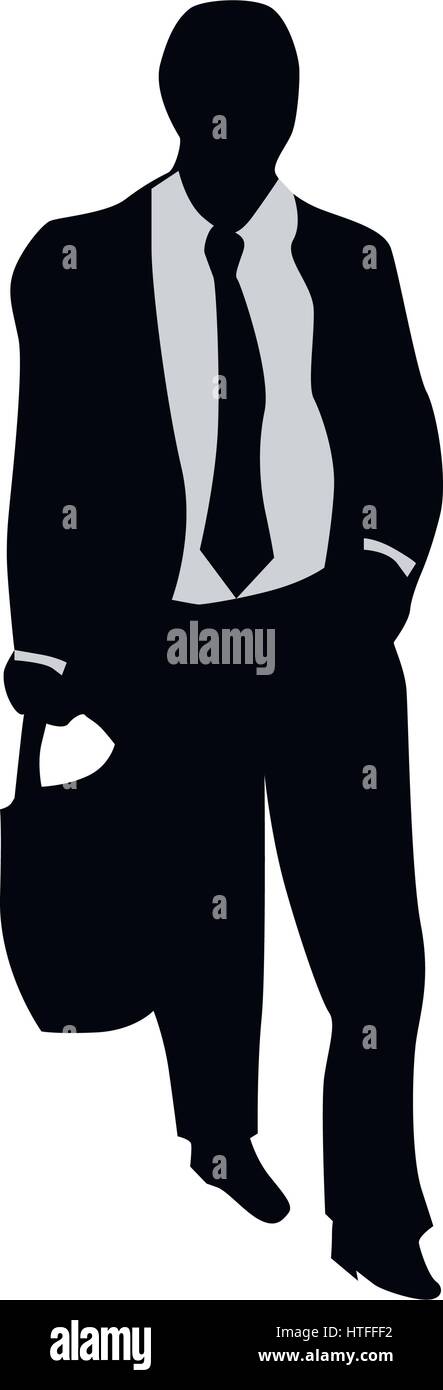 Business people silhouette Stock Vector Image & Art - Alamy