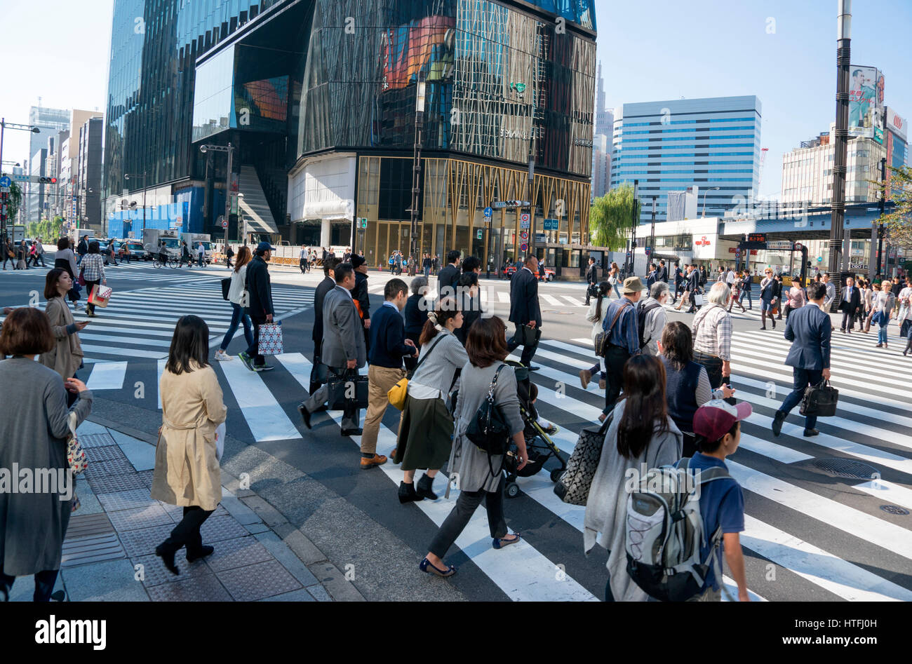 The capital city of japan tokyo stock photo alamy