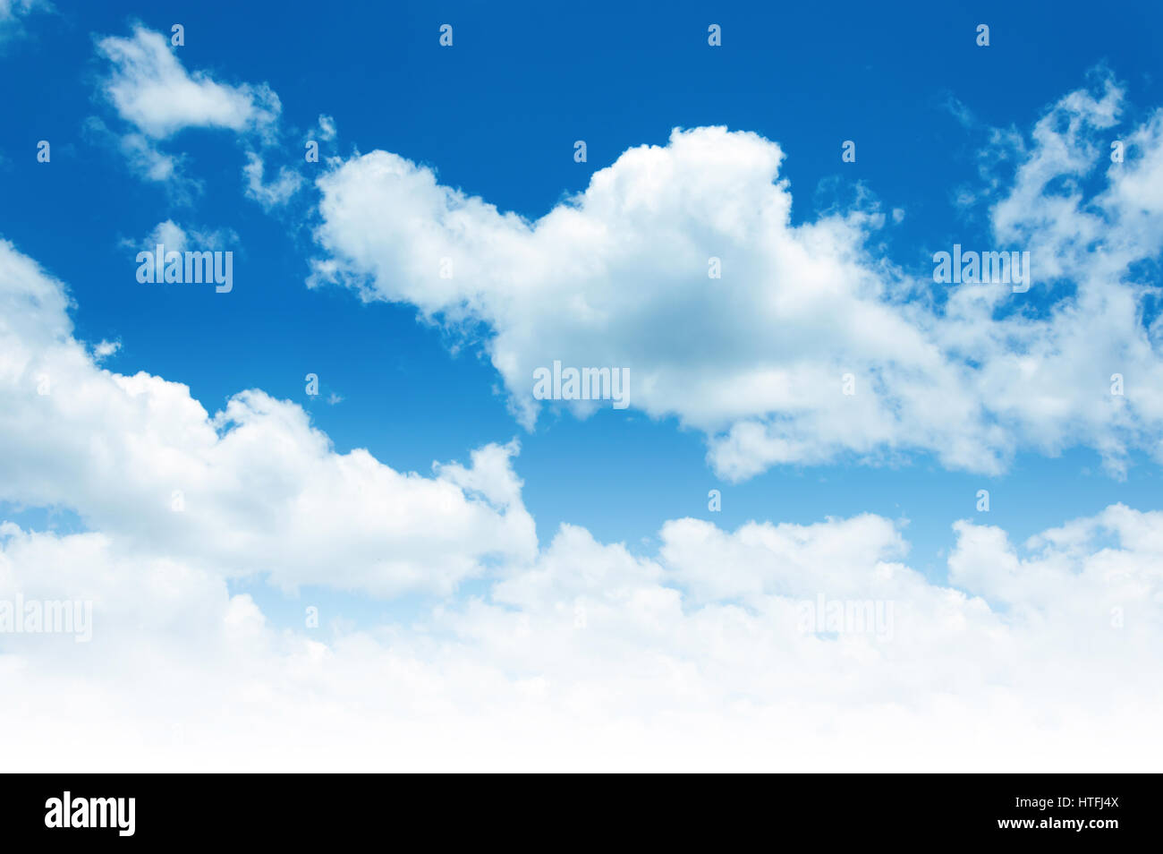 blue sky background with white clouds Stock Photo - Alamy
