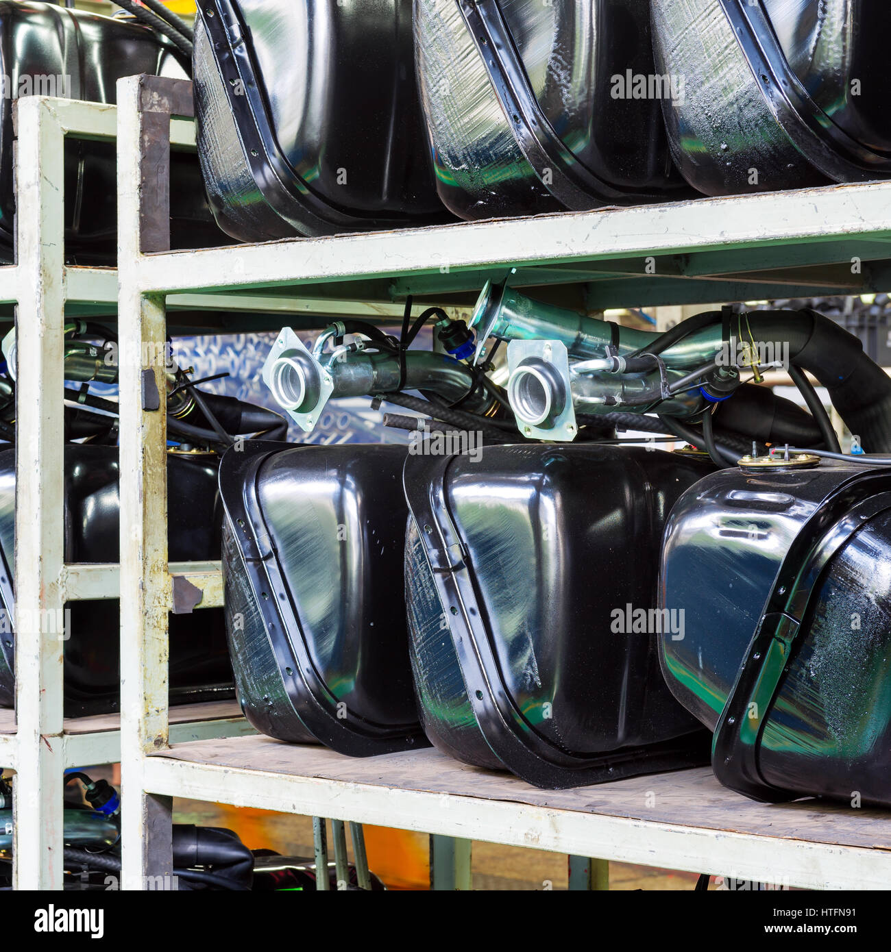 The new car fuel tank Stock Photo Alamy