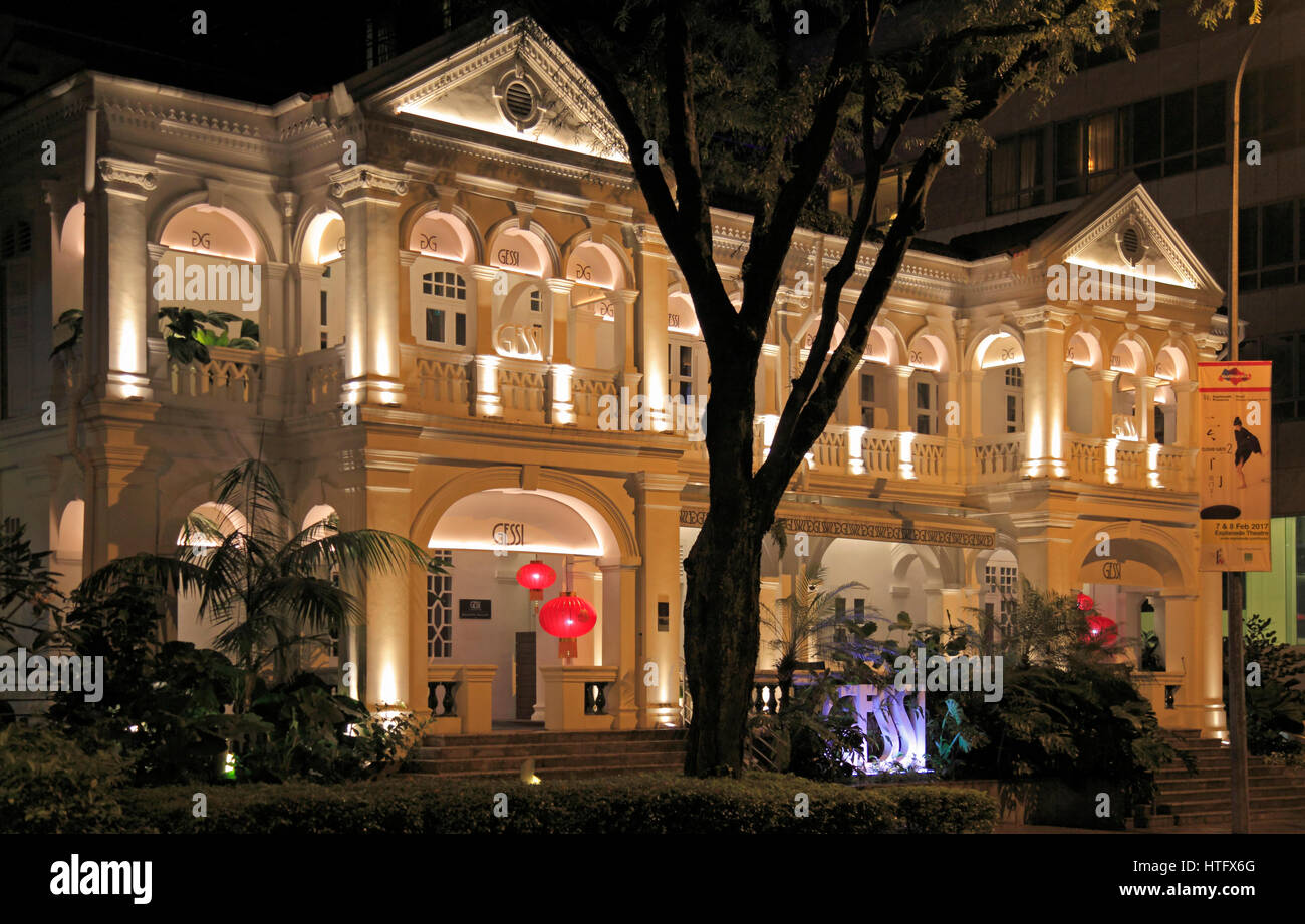 Singapore, Tan Yeok Nee House, historic monument, Stock Photo