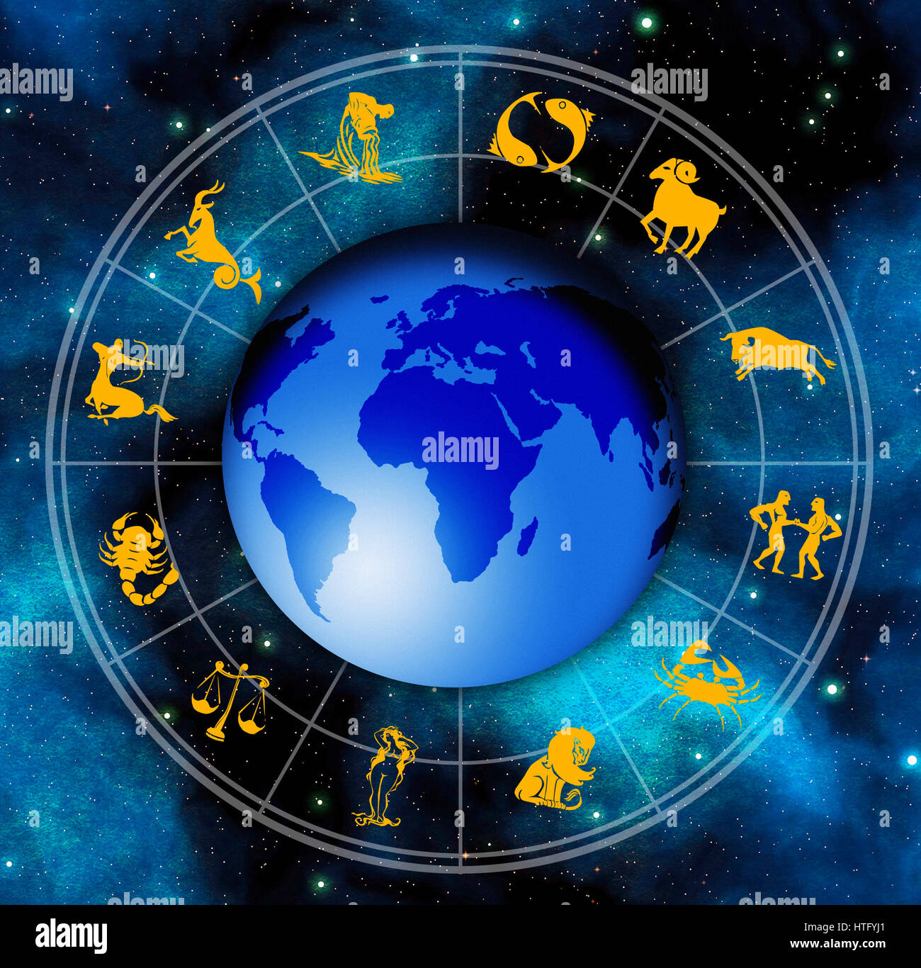 With Its Zodiac Signs High Resolution Stock Photography and Images Alamy