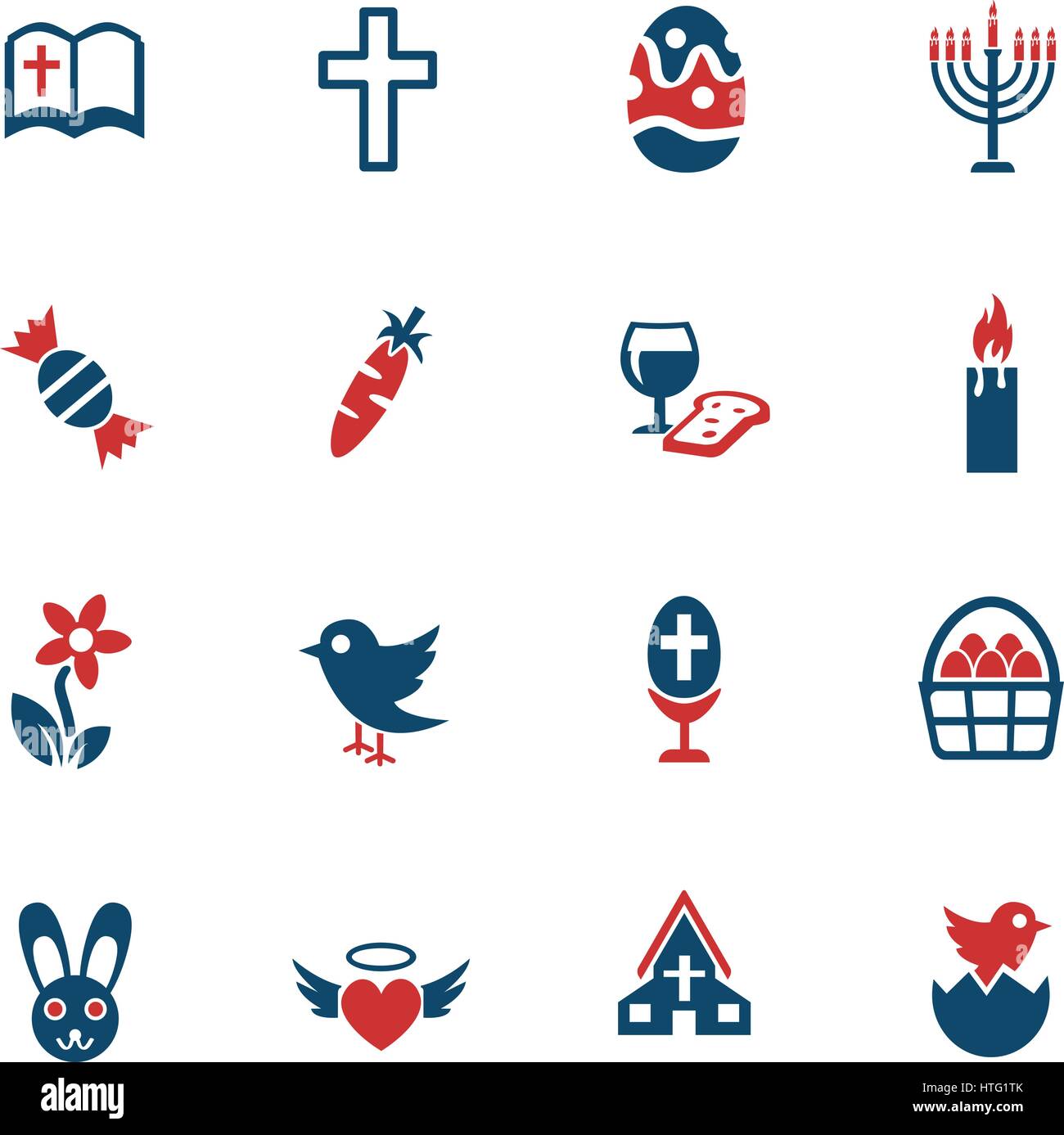easter web icons for user interface design Stock Vector Image & Art - Alamy