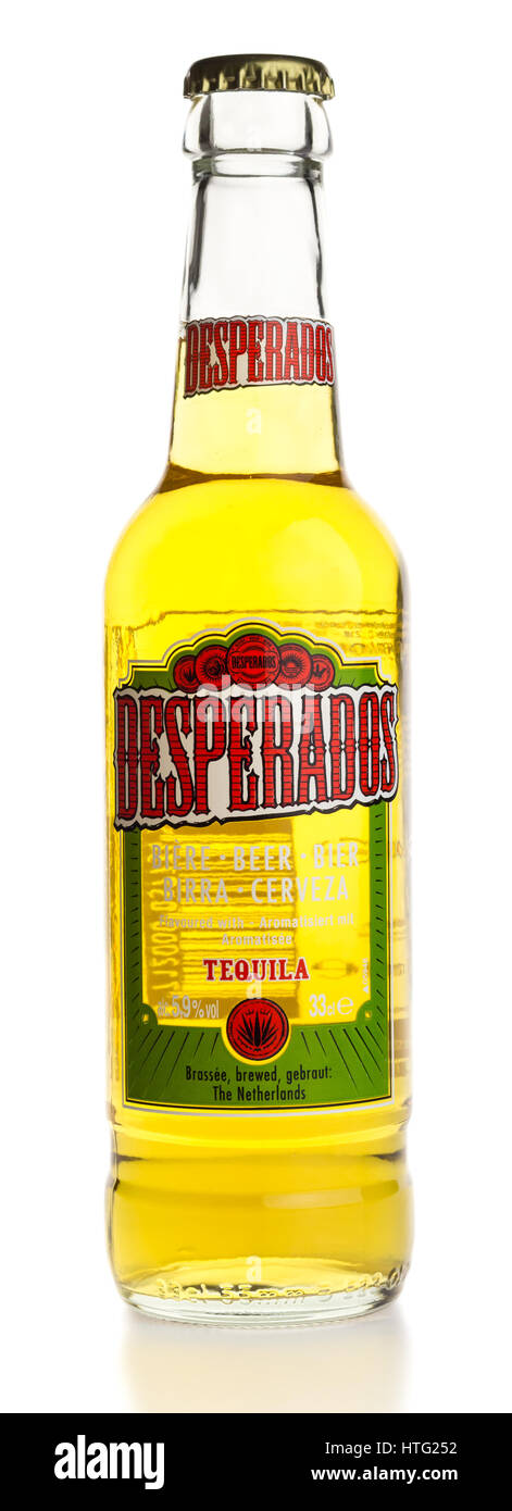 Bootle Ou Desperado, Cerveja Com Sabor De Tequila. Desperado É Uma