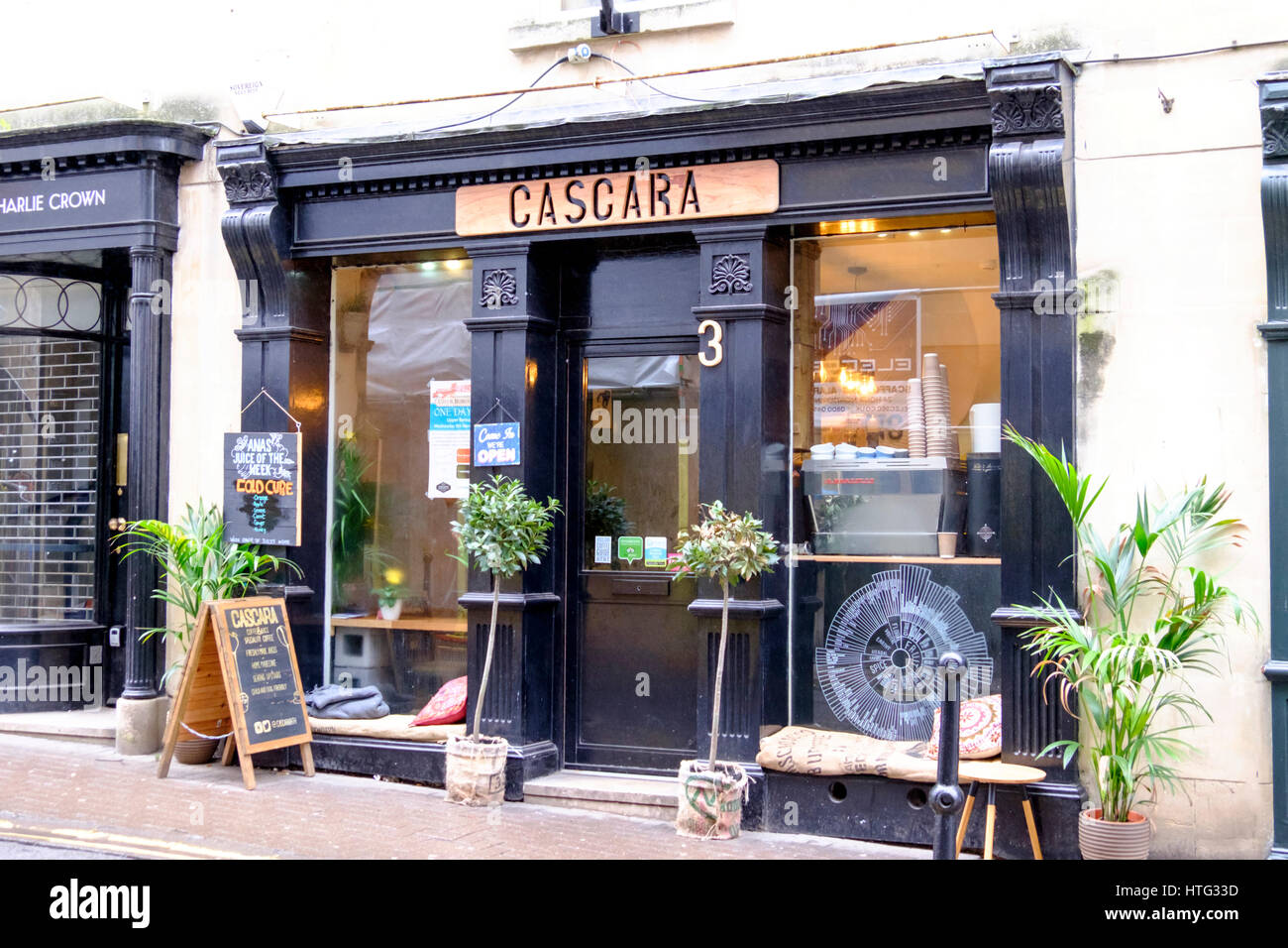 Cascara Restaurant in Bath City Center Somerset England UK Stock Photo Alamy