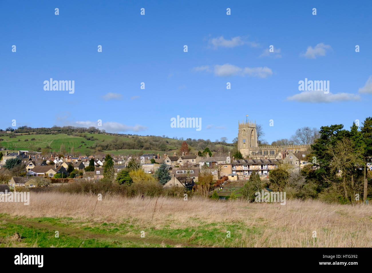 a Cotswold Village in Gloucestershire England UK Stock Photo
