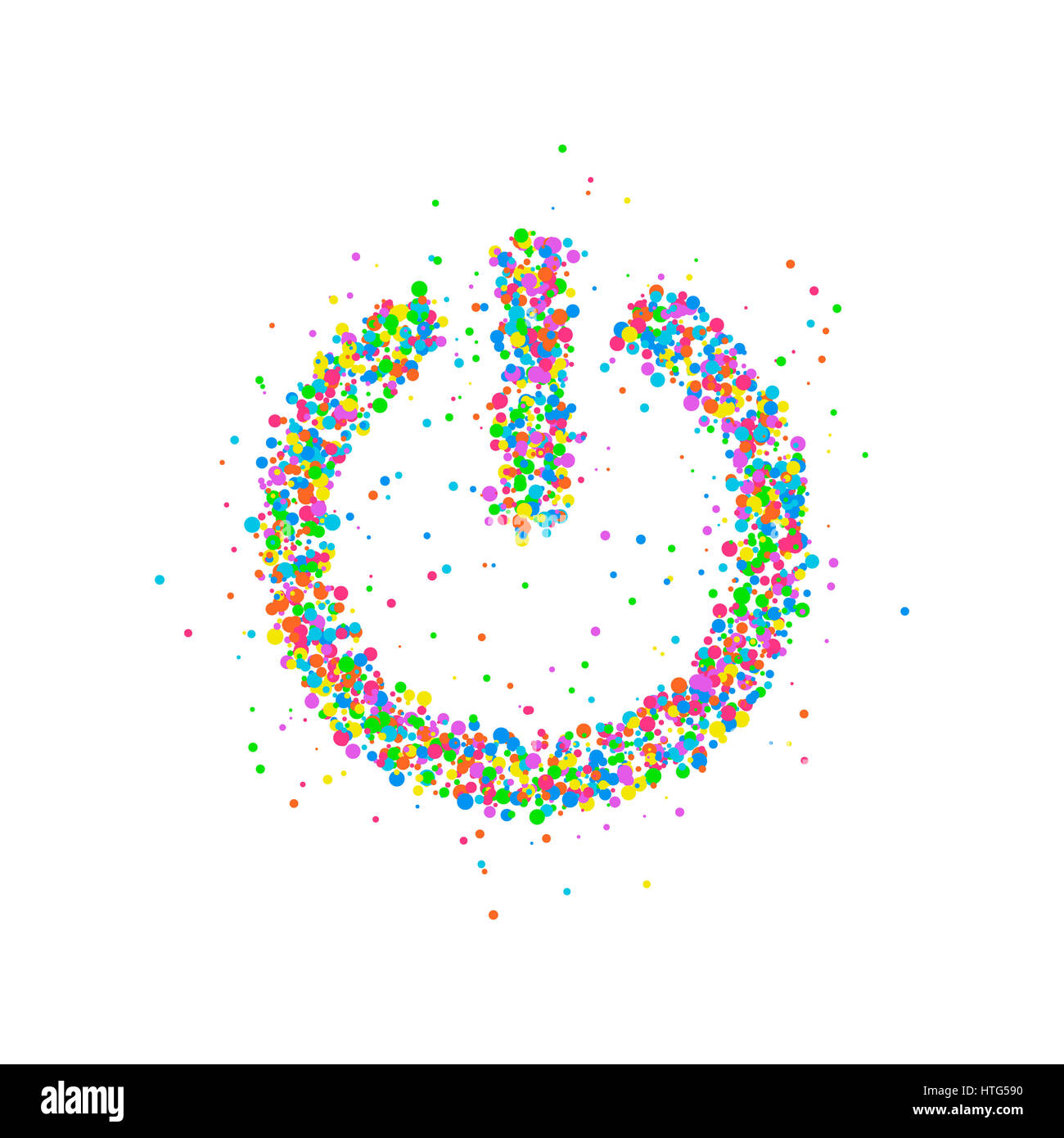 Turn circles Cut Out Stock Images & Pictures - Alamy