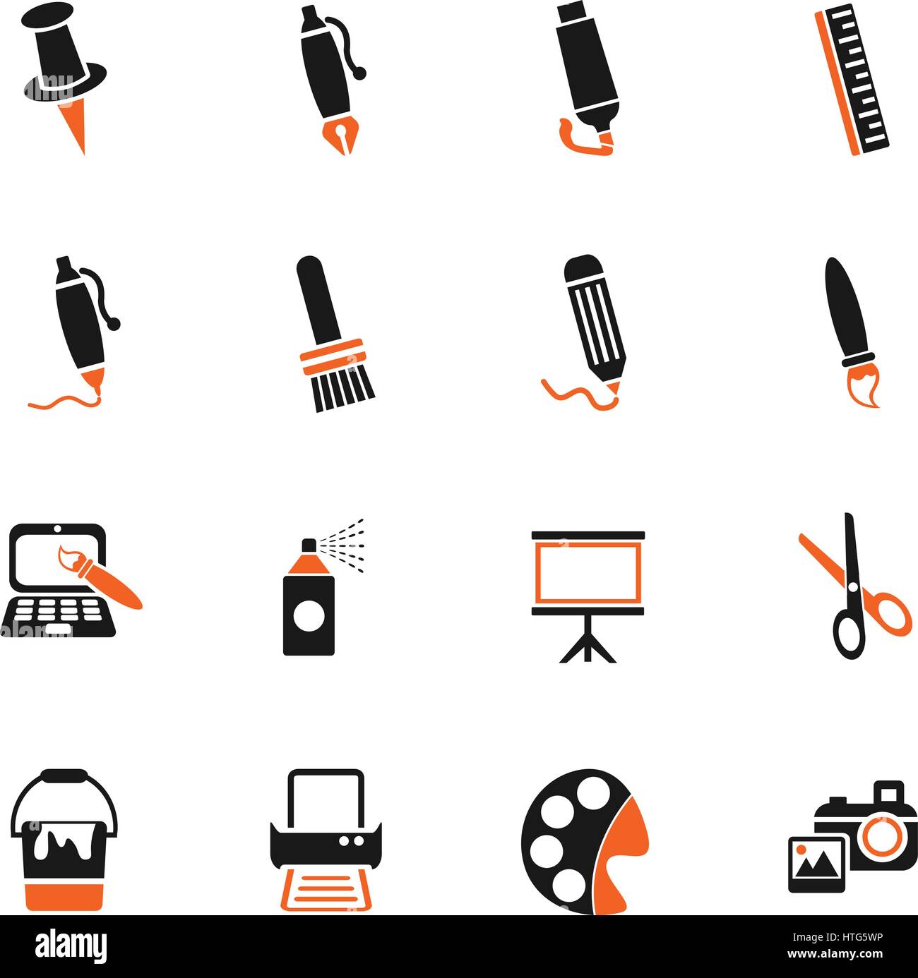 art tools web icons for user interface design Stock Vector Image & Art ...