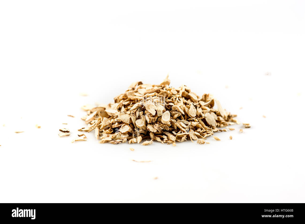 Astragalus Root cut Stock Photo