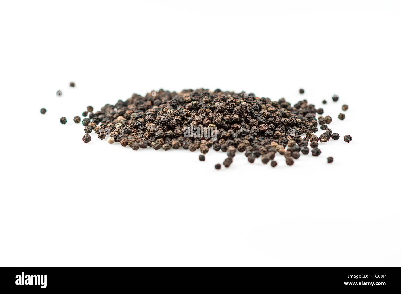 Black Peppercorn Stock Photo
