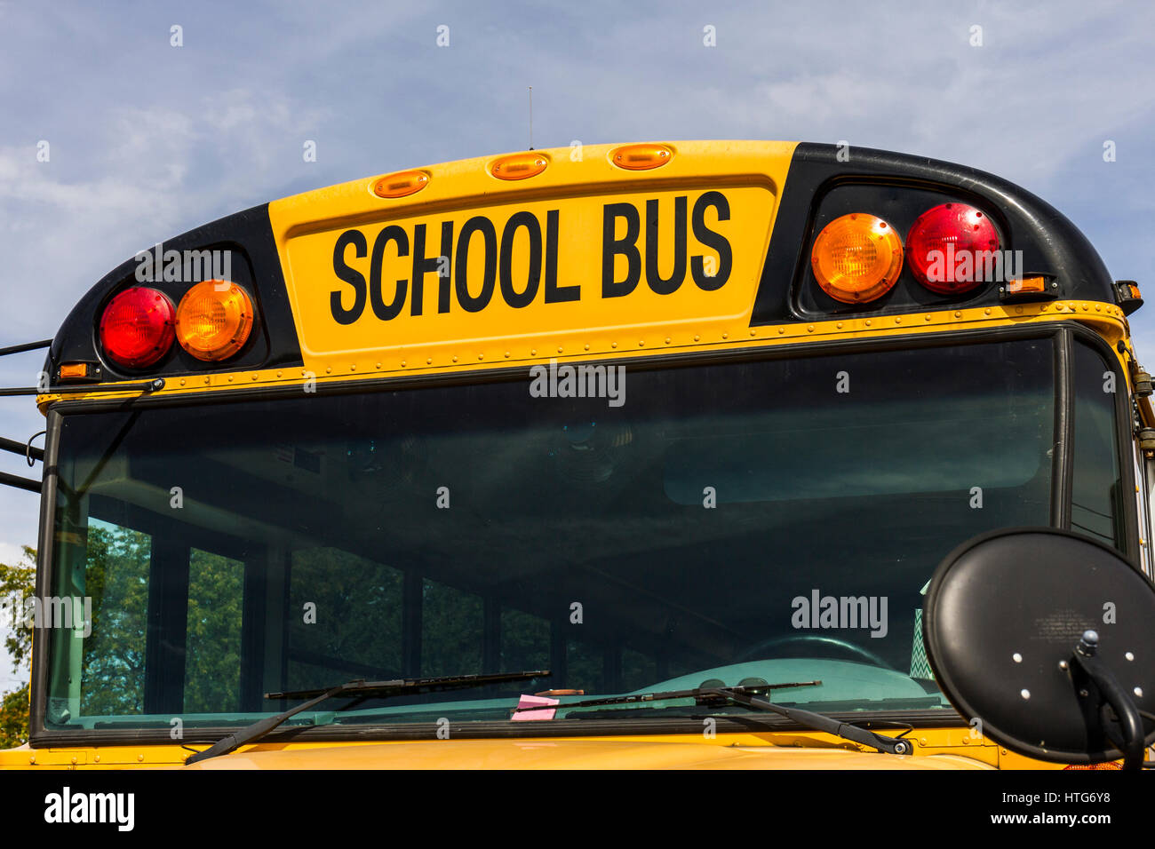 Kokomo Circa October 2016 Yellow School Buses in a District Lot