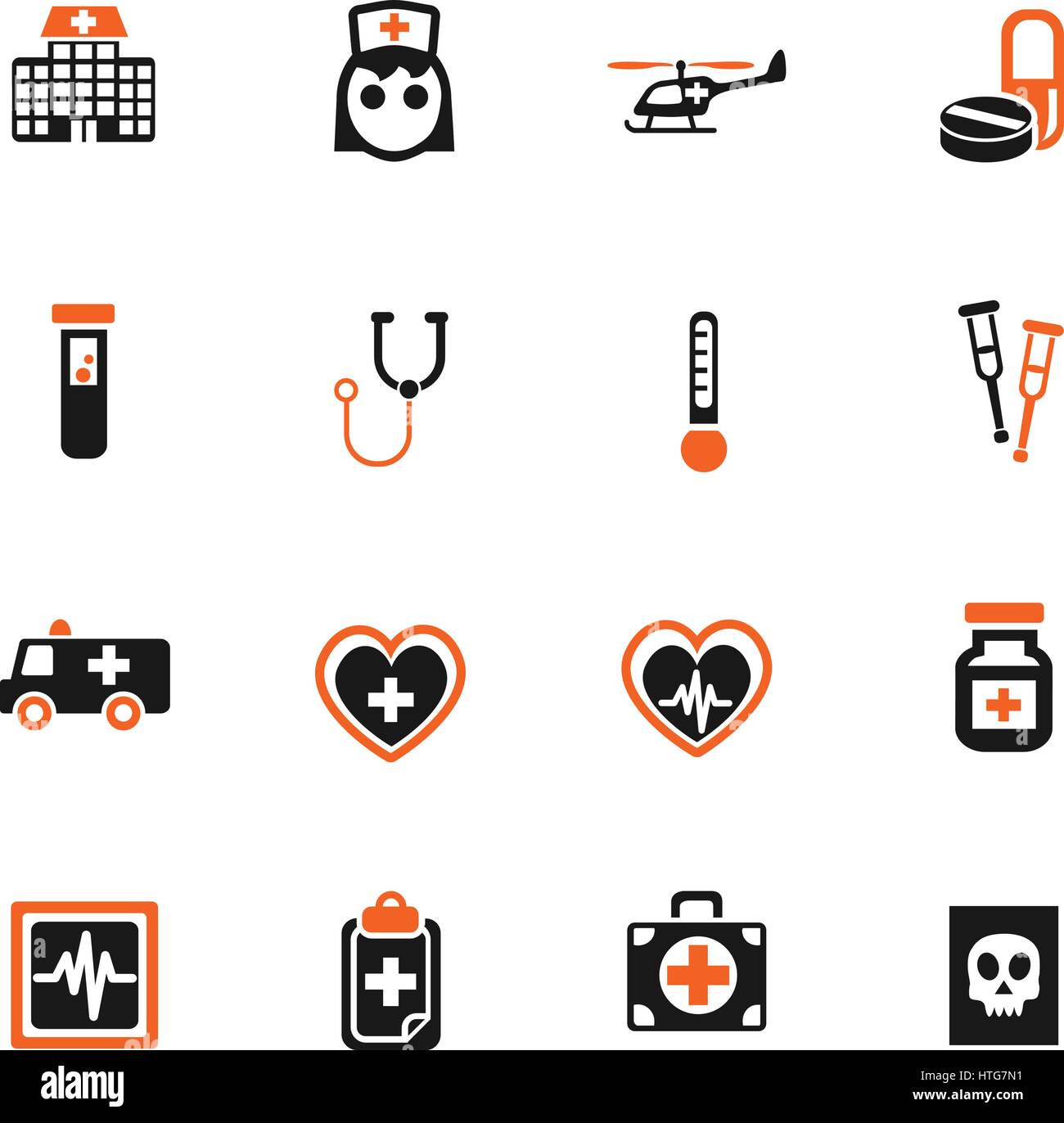 medicine web icons for user interface design Stock Vector Image & Art ...