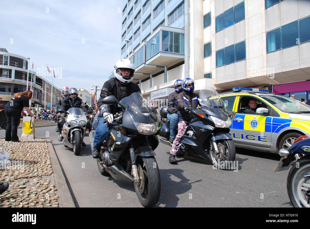 Motorcycles bikers motorbikes hi-res stock photography and images - Alamy