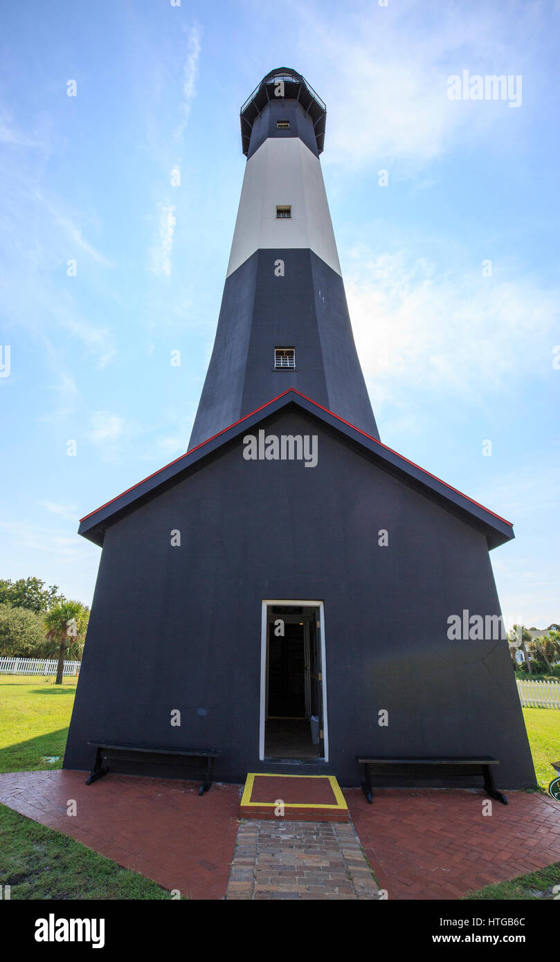 Tybee Island lighthouse Stock Photo - Alamy