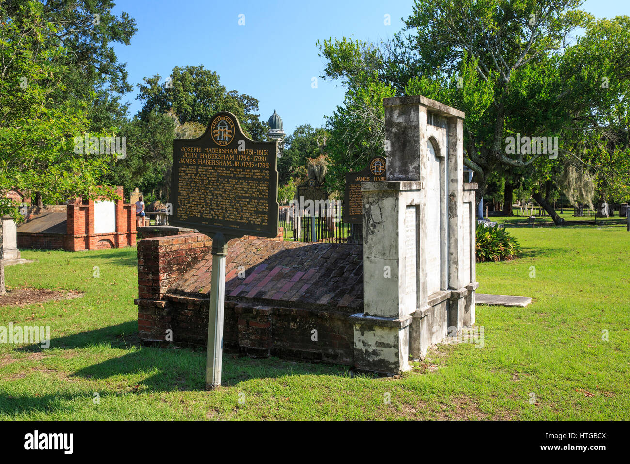 Graves of Joseph, John and James Habersham, American Revolution