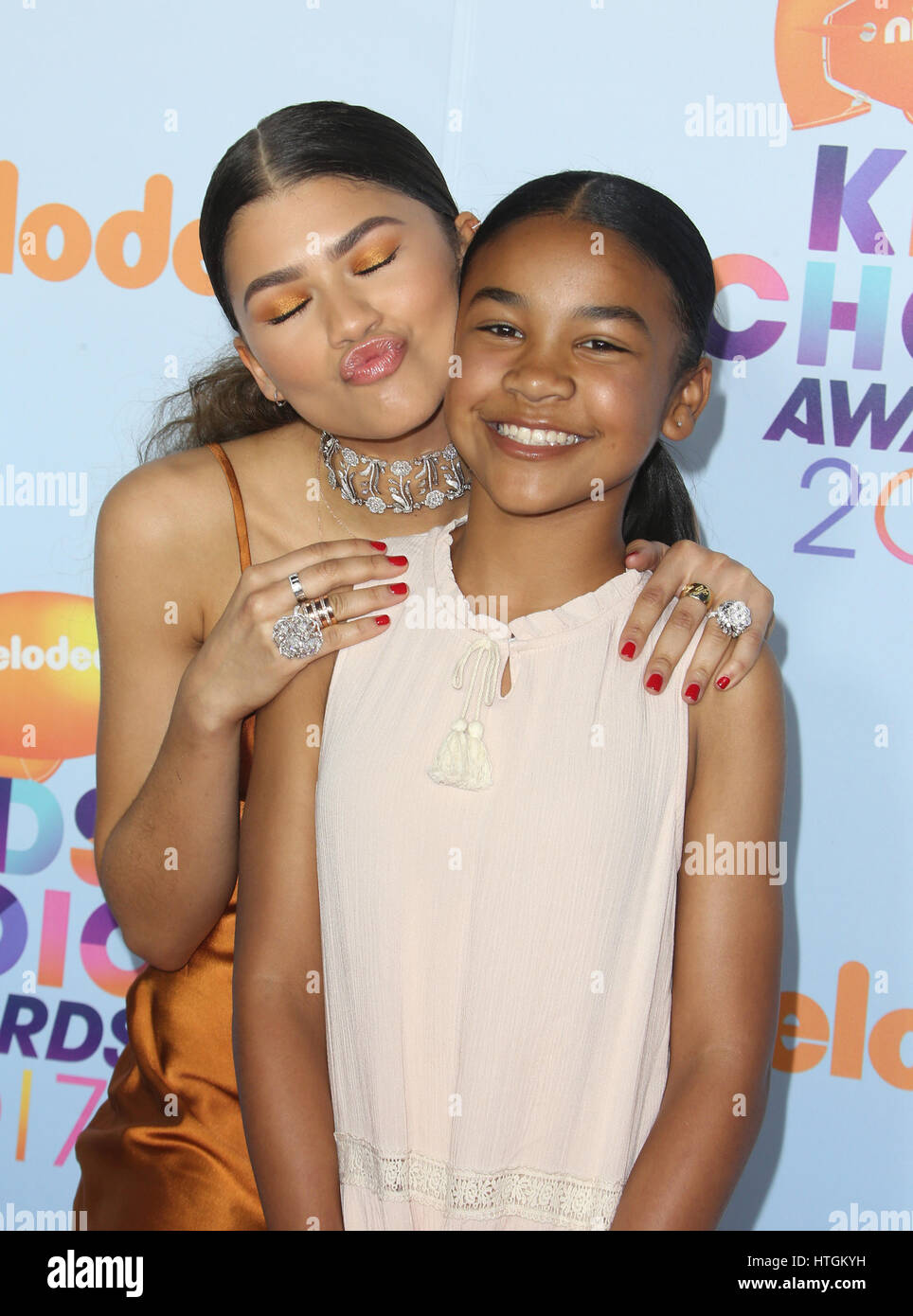 Los Angeles, California, USA. 11th Mar, 2017. ZENDAYA and KAYLEE