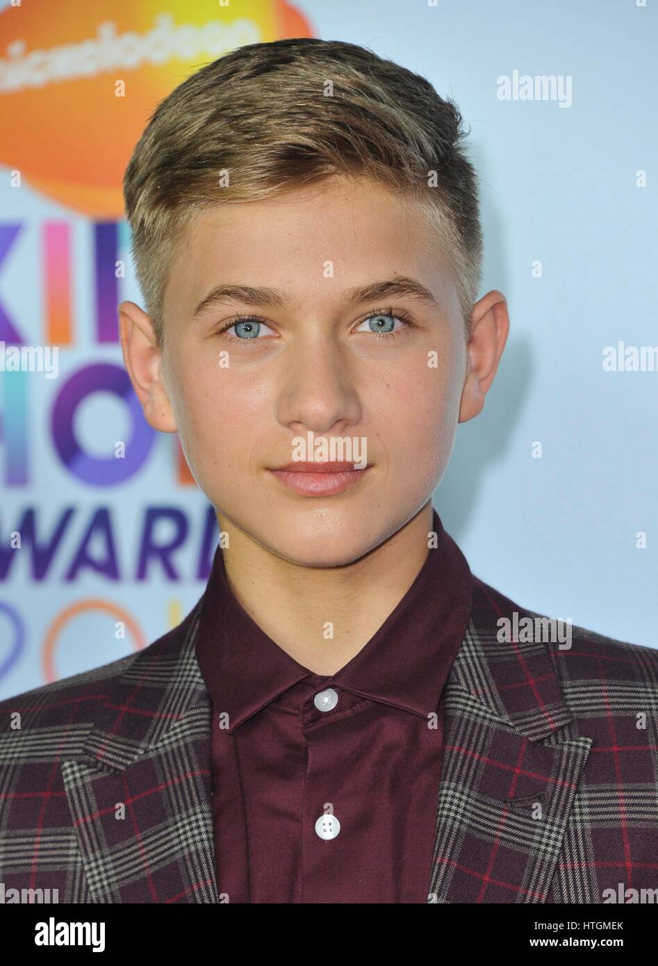 Los Angeles, CA, USA. 11th Mar, 2017. Thomas Kuc at arrivals for Nickelodeon's Kids' Choice Awards 2017 - Arrivals, USC Galen Center, Los Angeles, CA March 11, 2017. Credit: Elizabeth Goodenough/Everett Collection/Alamy Live News Stock Photo