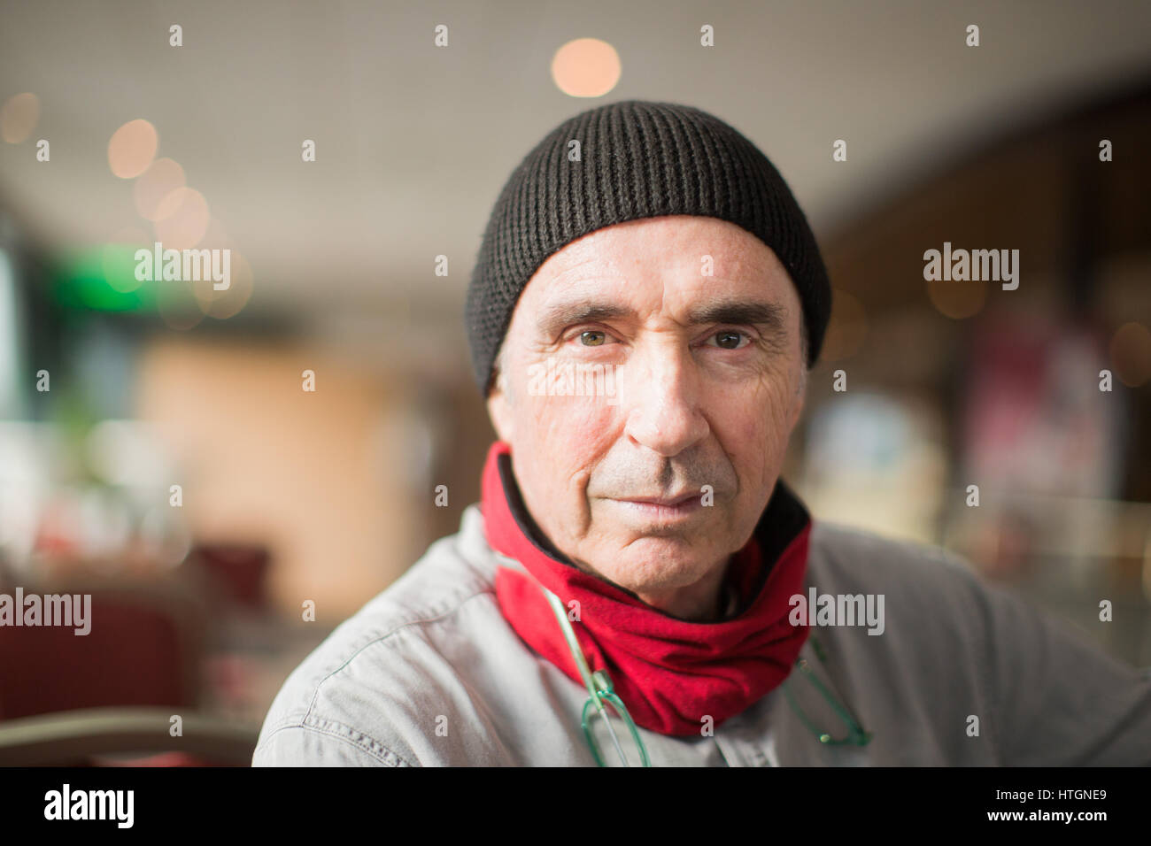 Cologne, Germany. 11th Mar, 2017. Catalan musician, writer and politician Lluis Llach seen backstage during the literature festival Lit.Cologne in Cologne, Germany, 11 March 2017. Photo: Rolf Vennenbernd/dpa/Alamy Live News Stock Photo