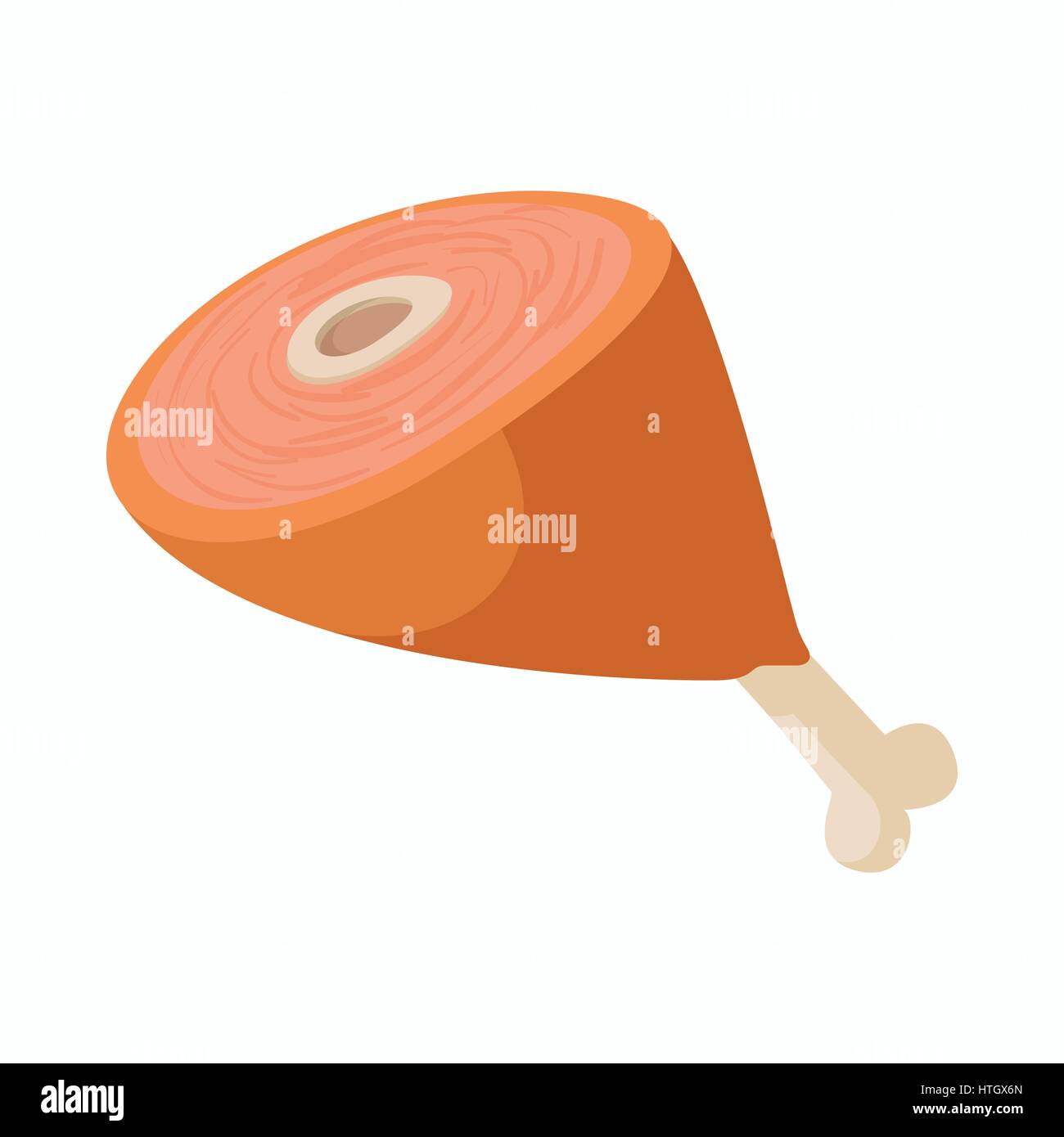 Meat pork icon, cartoon style Stock Vector Image & Art Alamy