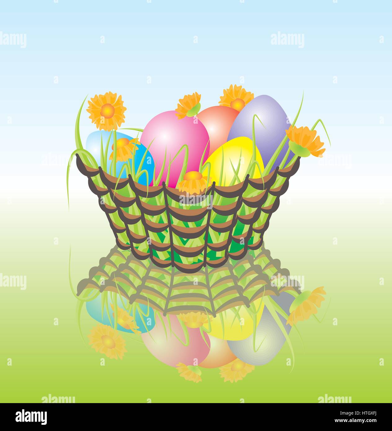 New life green spring revival Stock Vector Images - Alamy