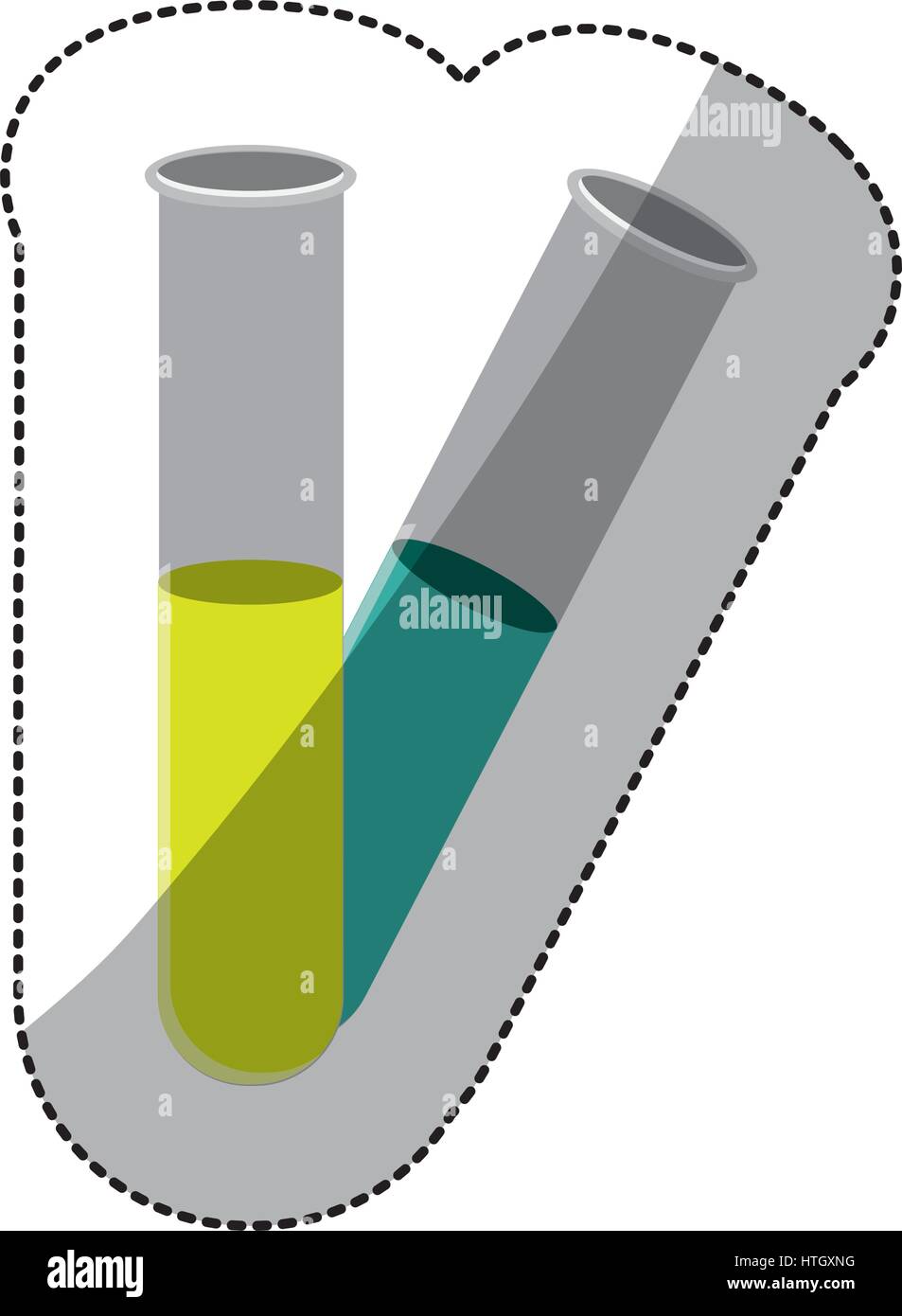 color clinical tubes icon Stock Vector Image & Art - Alamy