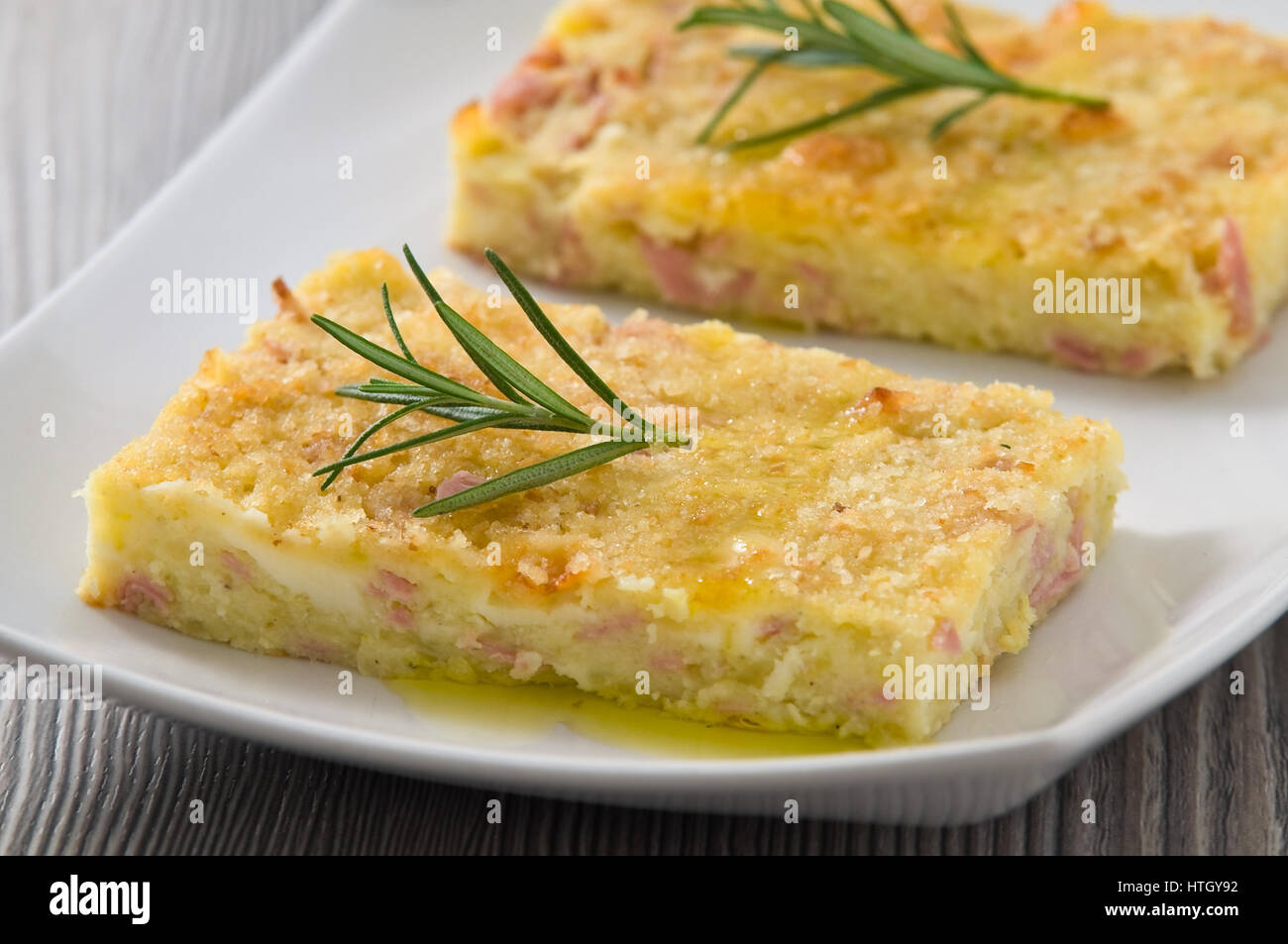 Potato Gateau Stock Photo Alamy