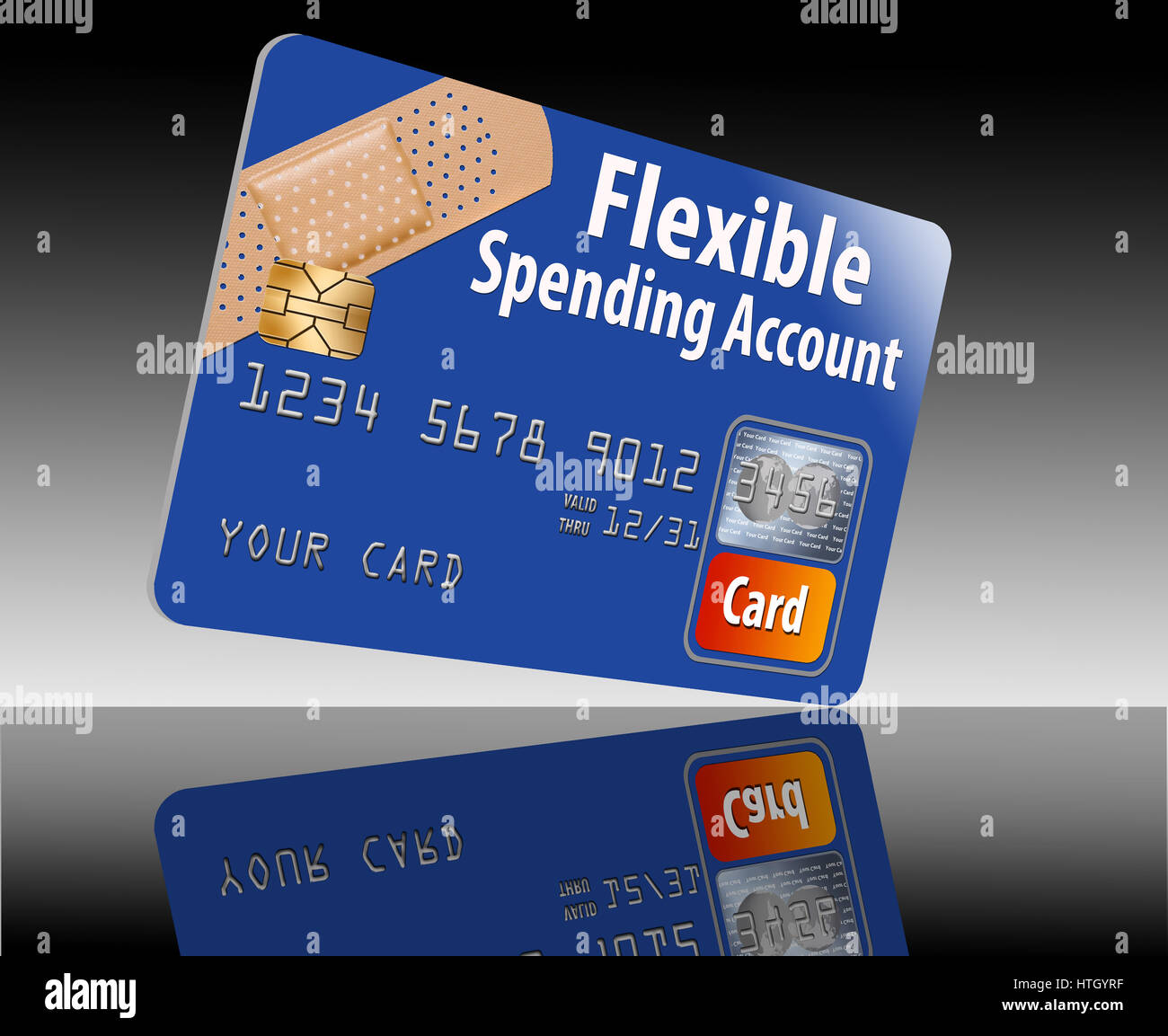 FSA debit card Flexible Spending Account Stock Photo Alamy