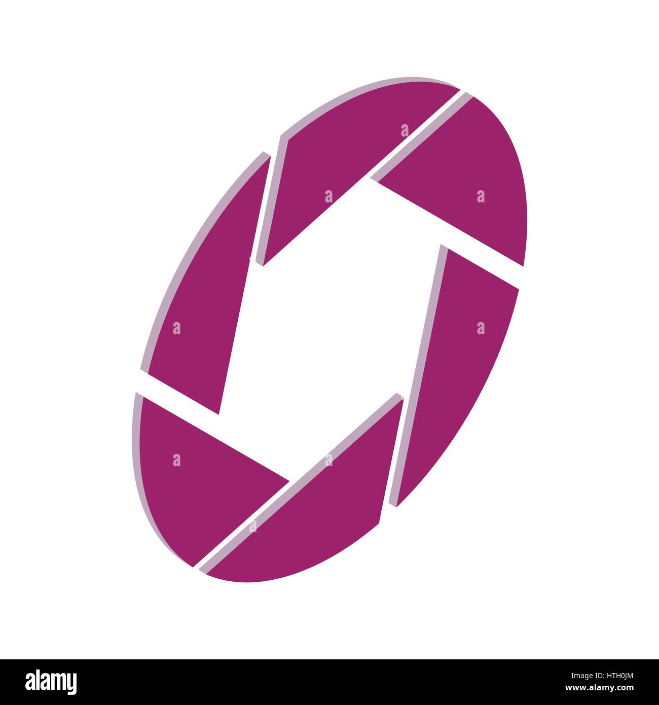 Camera aperture icon, isometric 3d style Stock Vector Image & Art - Alamy