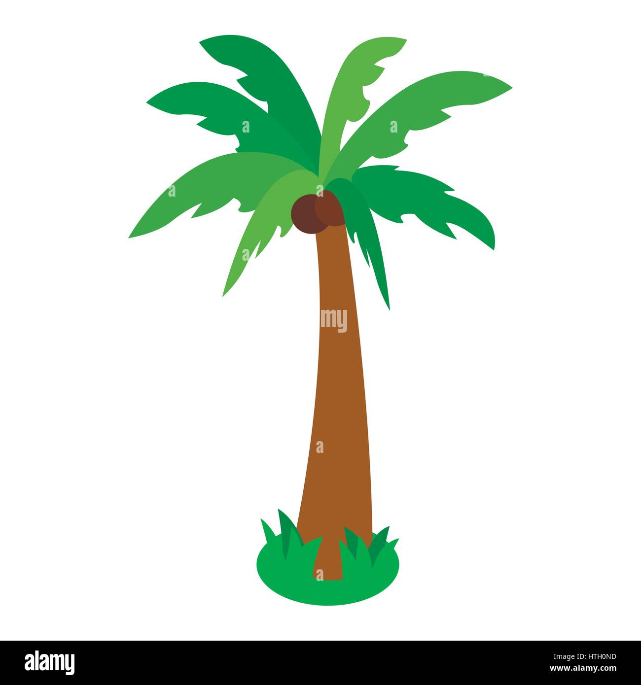 Palm tree icon, isometric 3d style Stock Vector Image & Art - Alamy