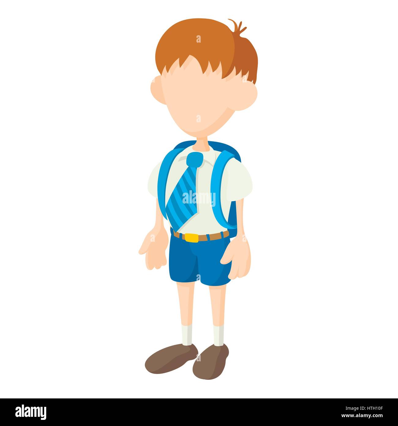 School boy icon, cartoon style Stock Vector Image & Art - Alamy