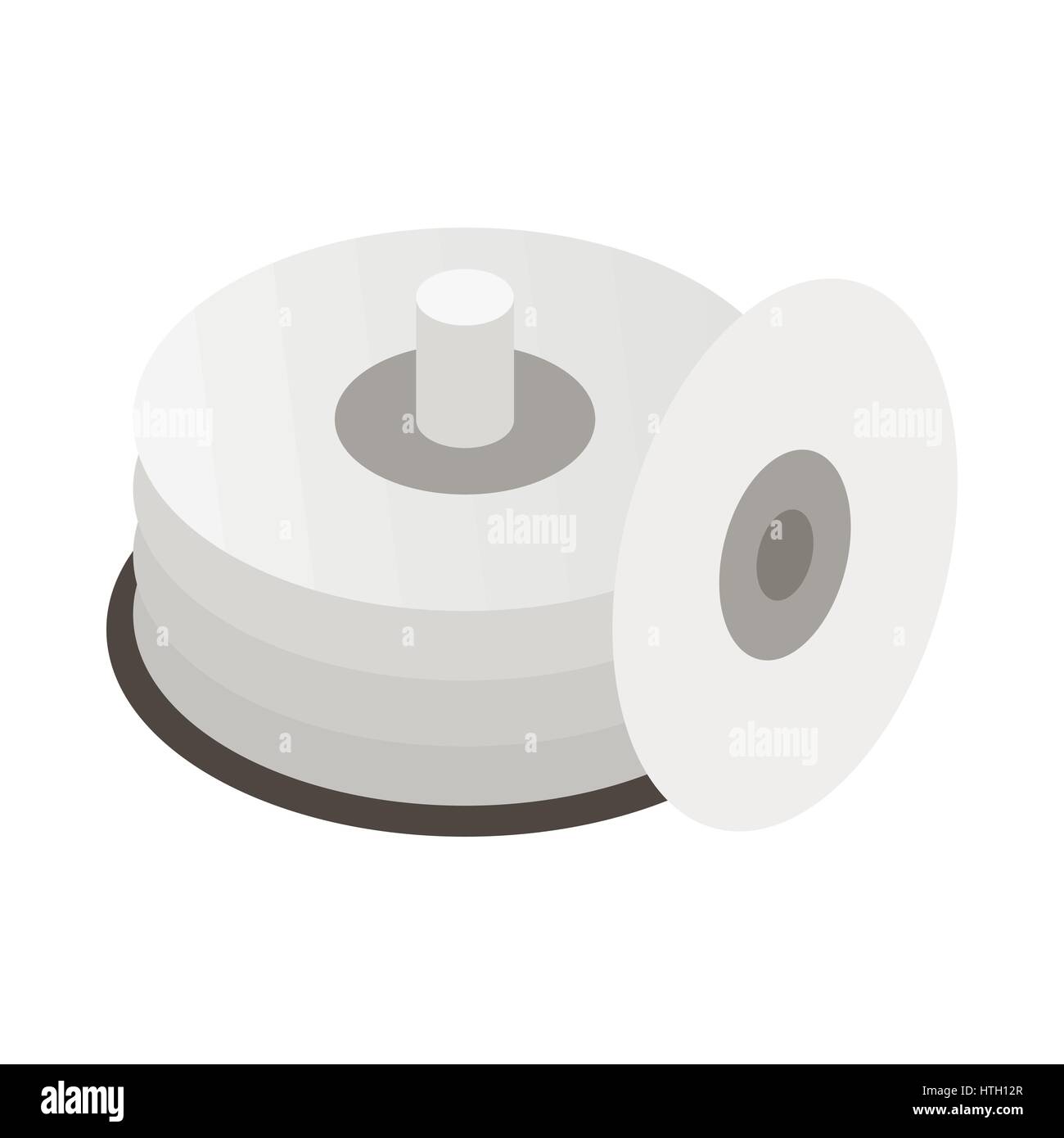 Cd container icon cartoon style stock vector image art alamy