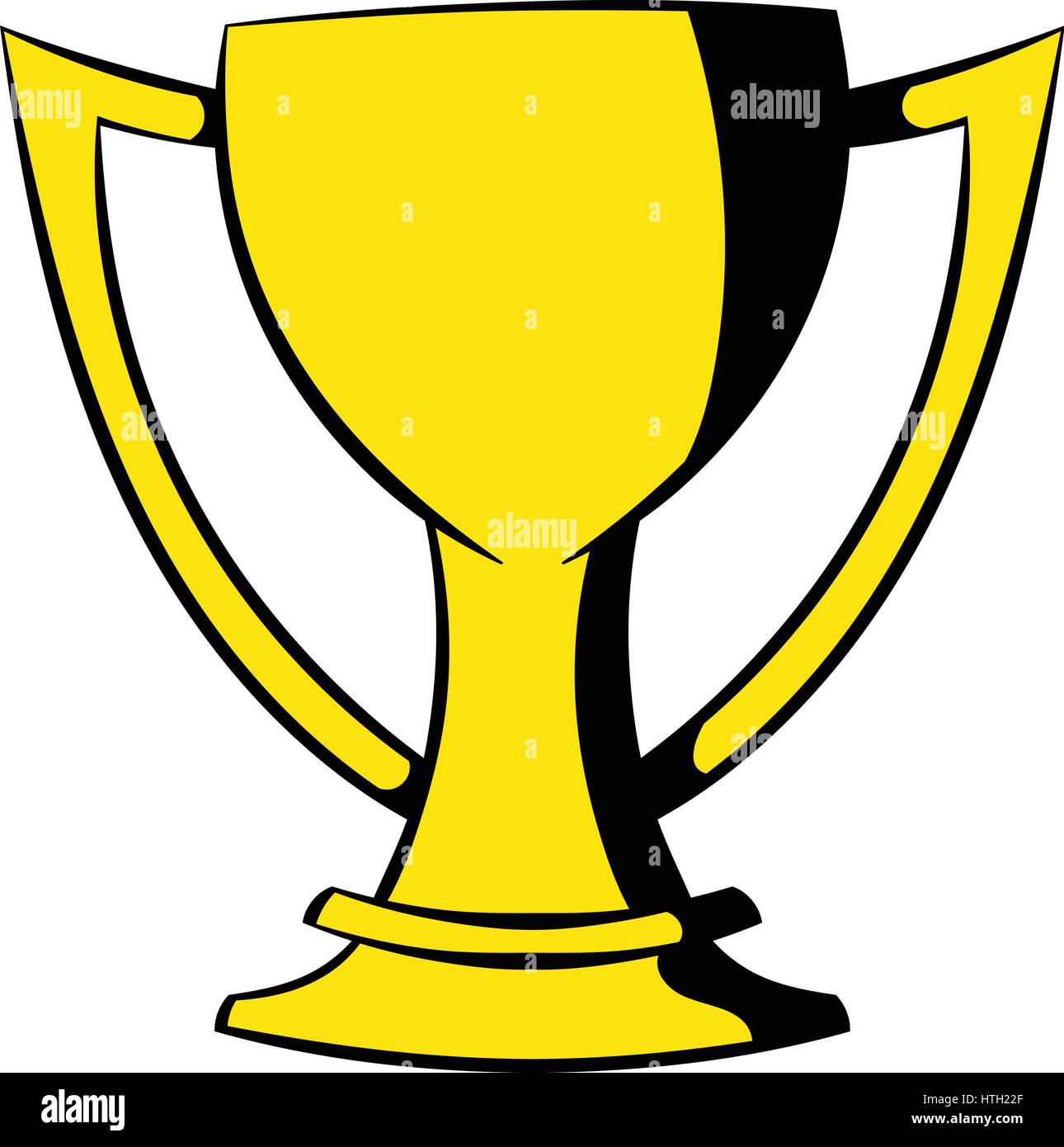 Golden trophy cup icon, icon cartoon Stock Vector Image & Art - Alamy