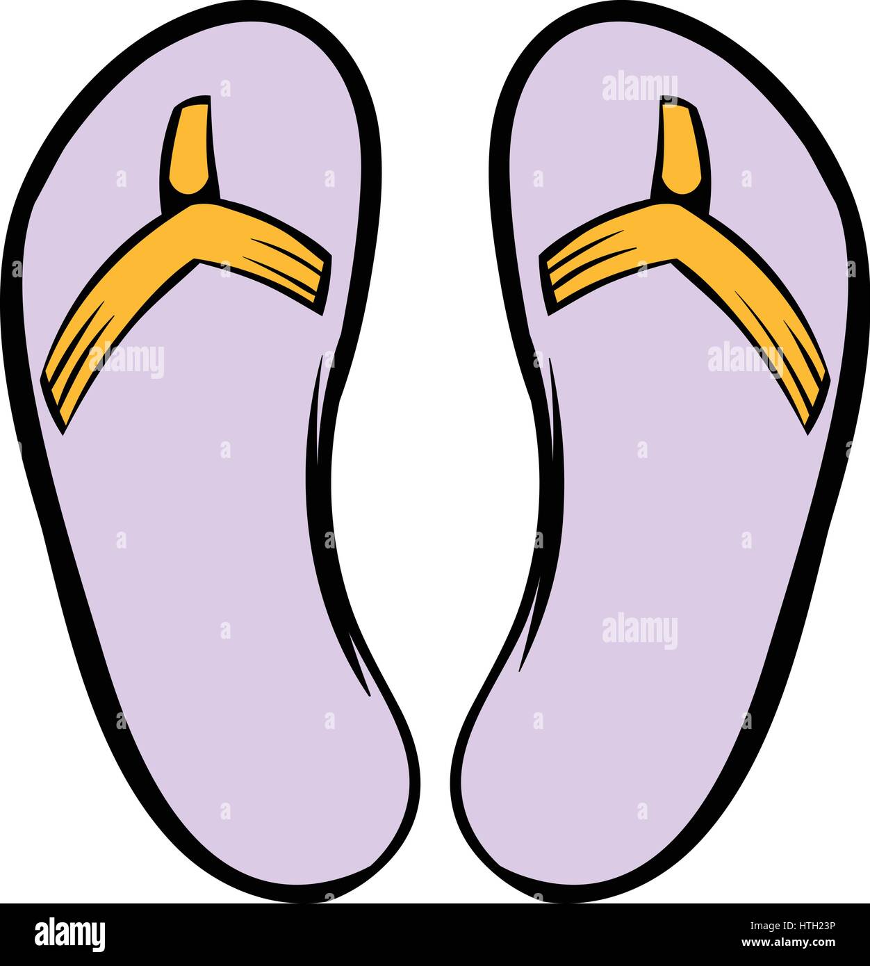 Slippers icon, icon cartoon Stock Vector Image & Art - Alamy