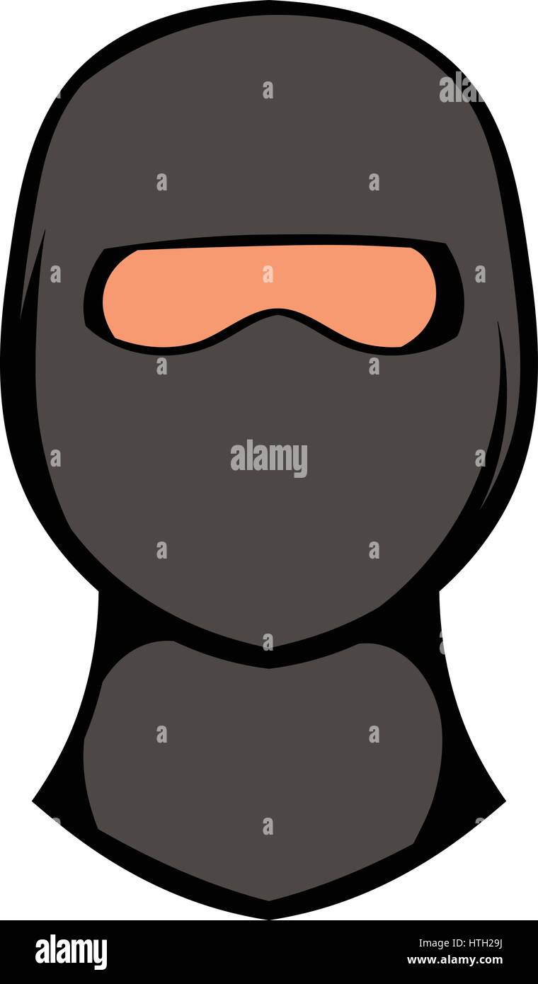 Ninja mask icon, icon cartoon Stock Vector