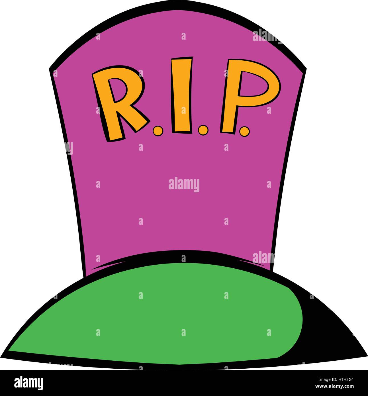 Cartoon grave hi-res stock photography and images - Alamy